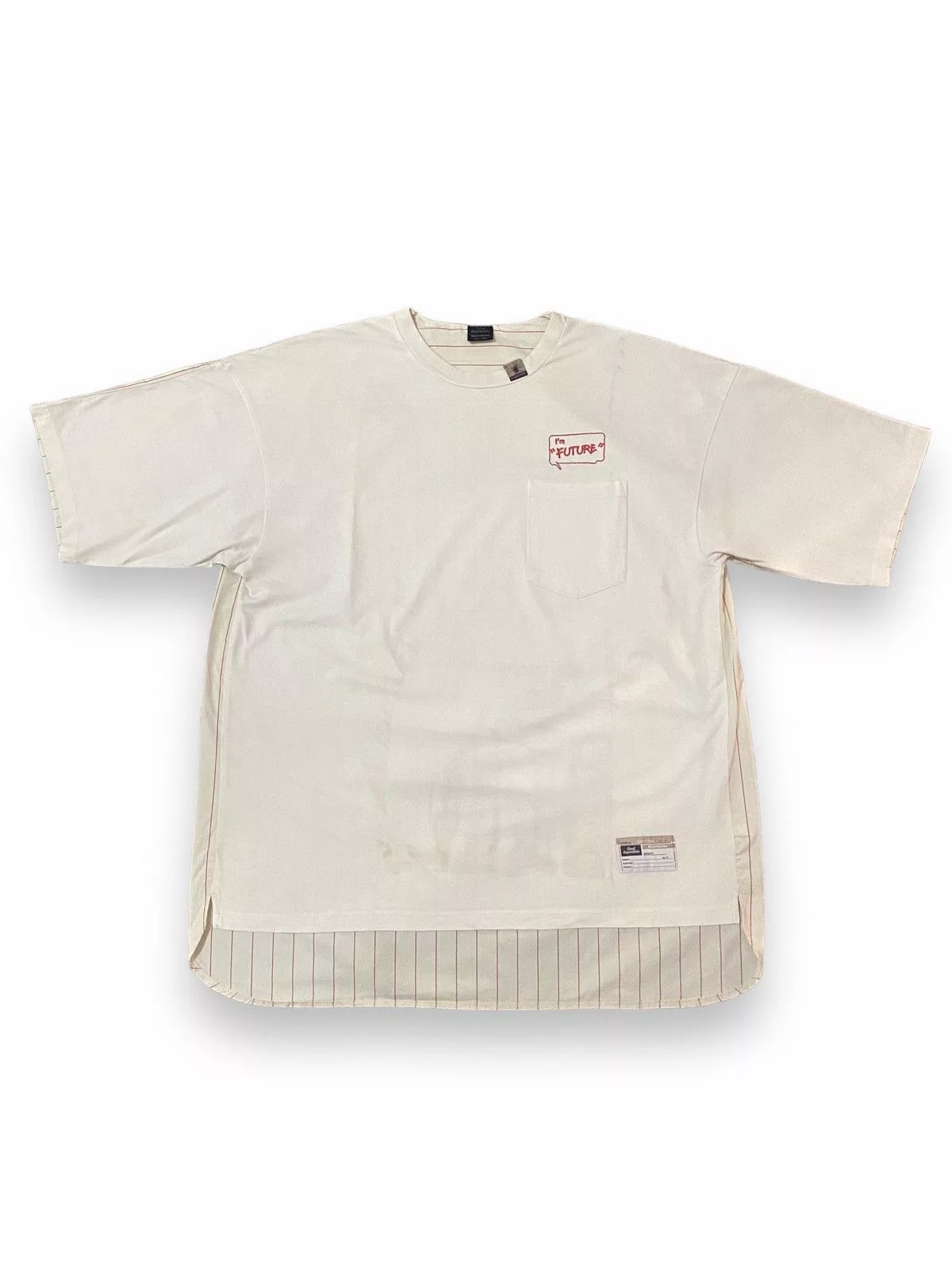 GU Short Sleeve T Shirts GU × Maison MIHARA YASUHIRO Miharayasuhiro x GU Good Inspiration Tees Baseball Shirt White