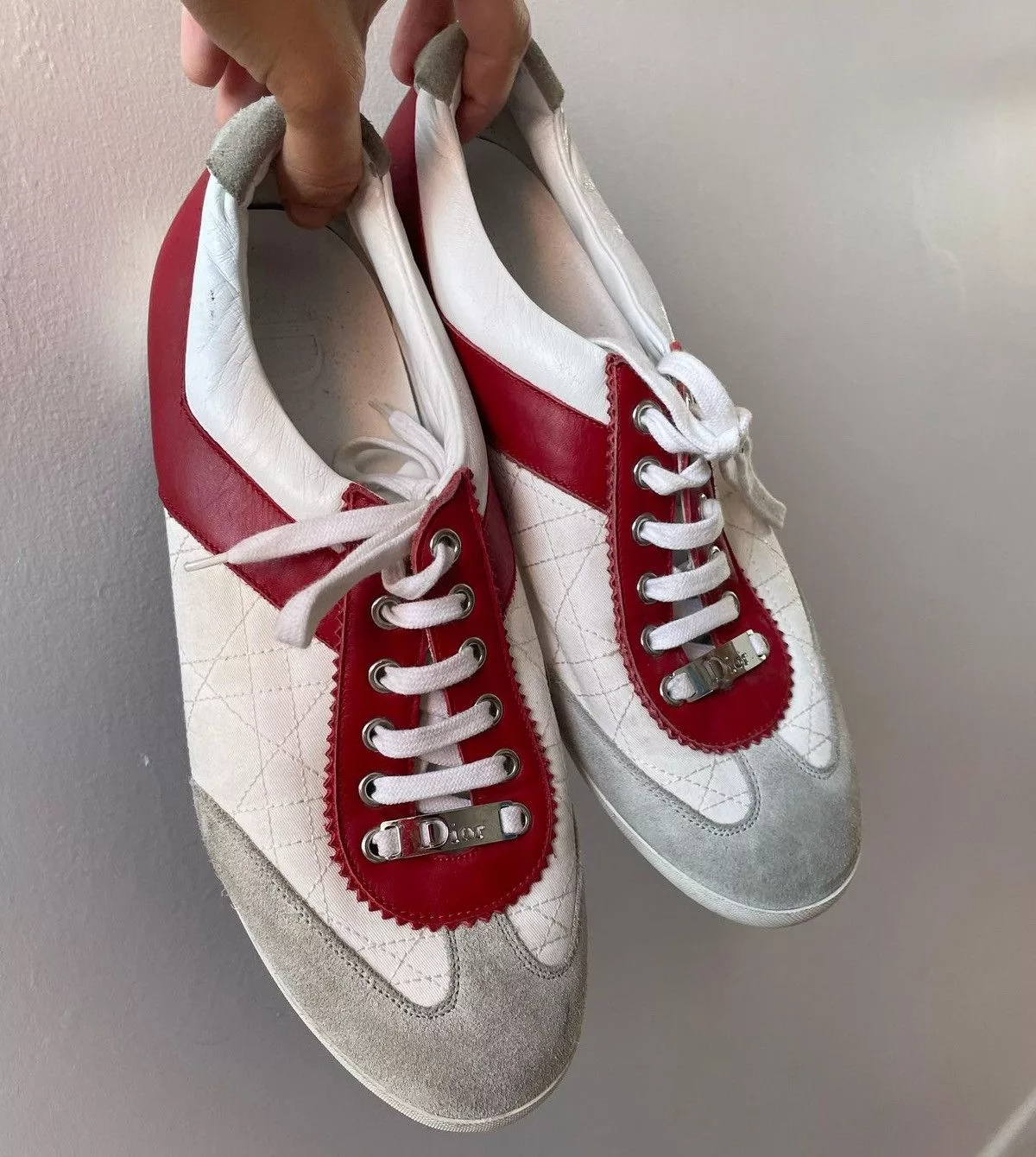 Dior Low Top Sneakers Dior shoes White