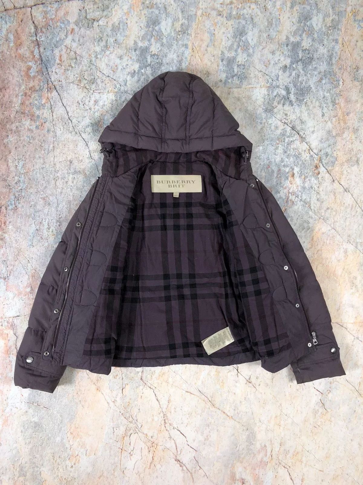 Burberry Jackets Burberry Brit down jacket puffer Purple