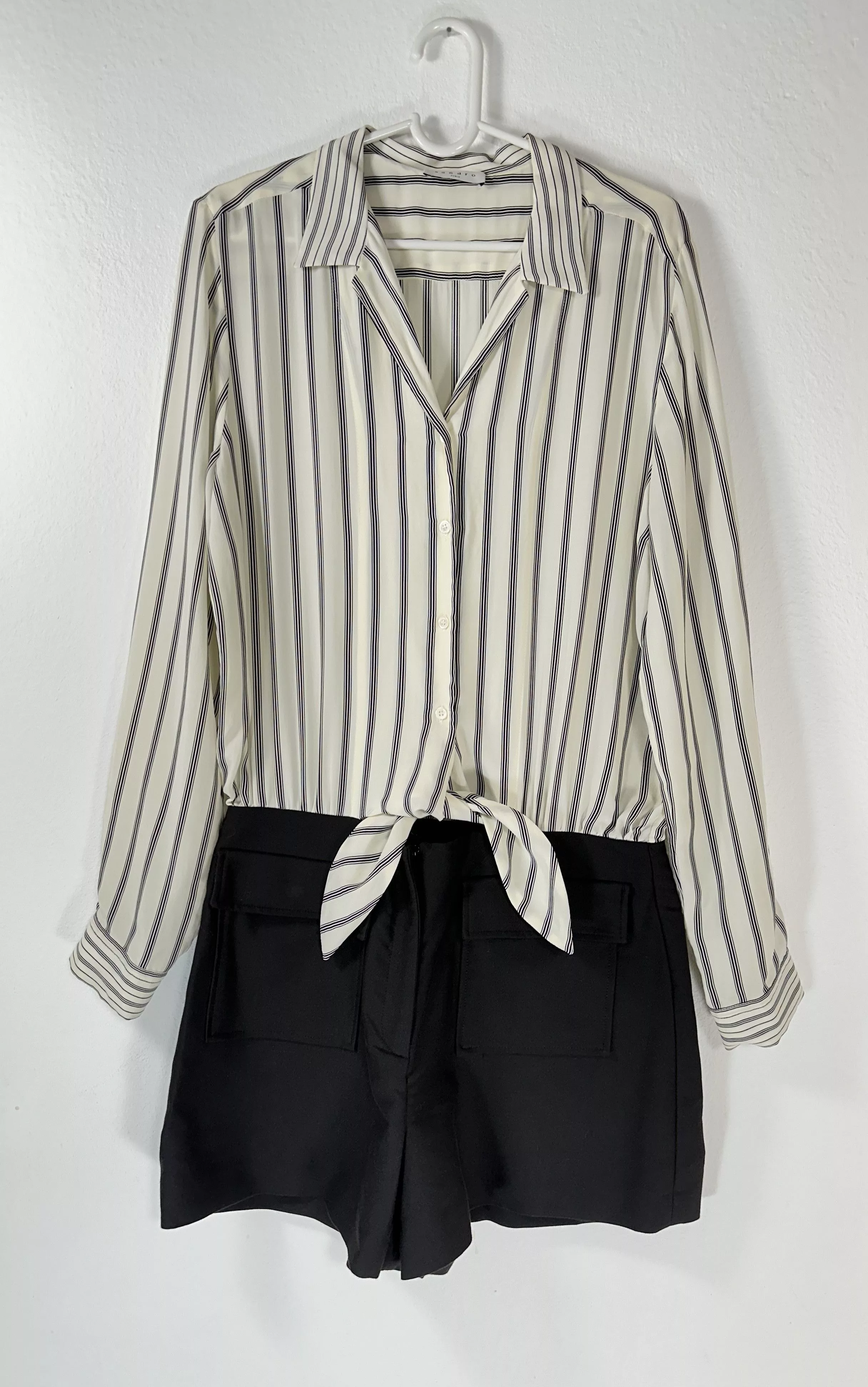 Sandro Jumpsuits Sandro Striped Jumpsuit Multi
