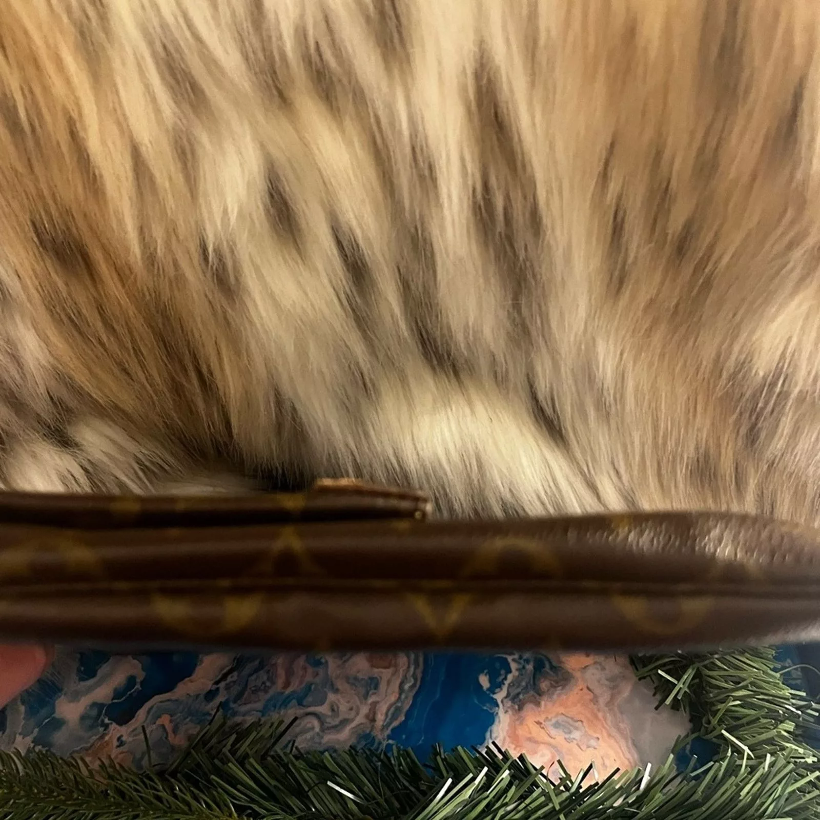 Louis Vuitton Shoulder Bags 💎 Vintage Louis Vuitton Monogram Fold over large clutch Brown
