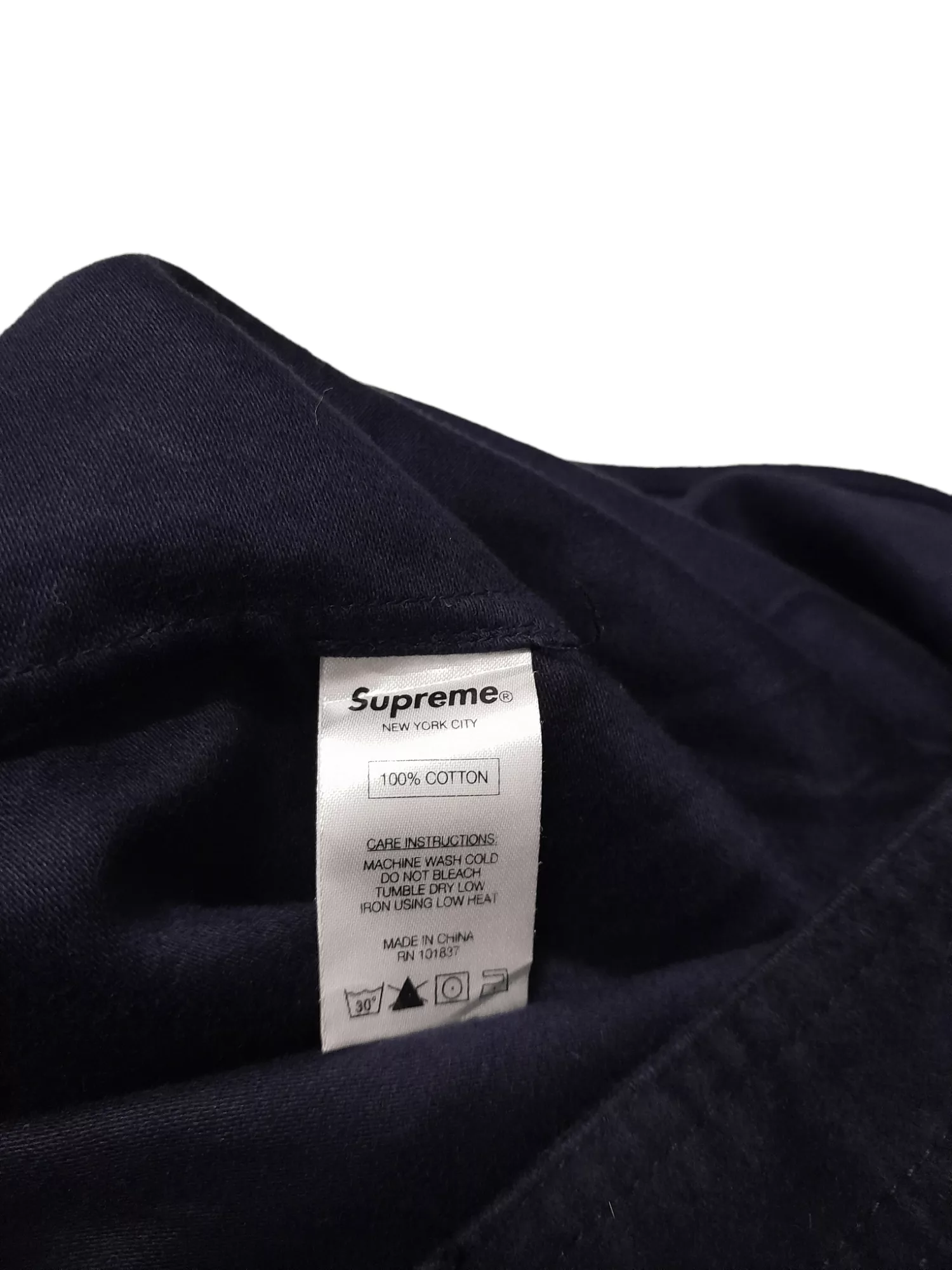 Supreme Light Jackets SUPREME Chamois Button (F294) Blue