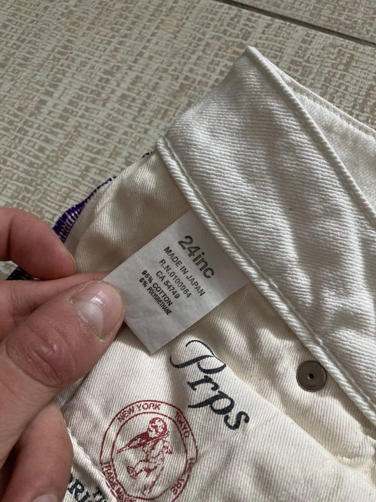 Prps Denim Prps JAPANESE WHITE SKINNIES