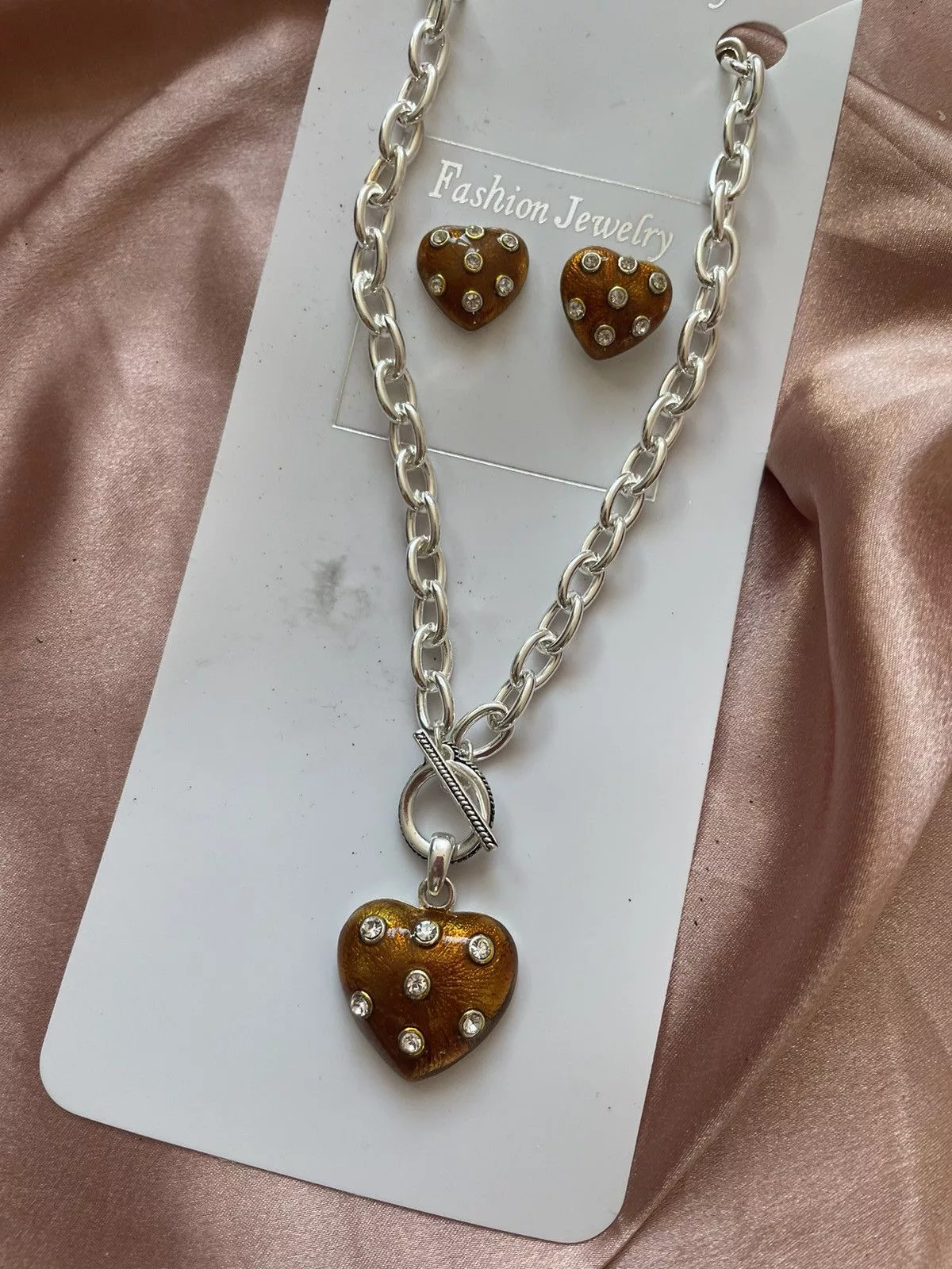 Vintage Necklaces Vintage Y2k accessories Brown