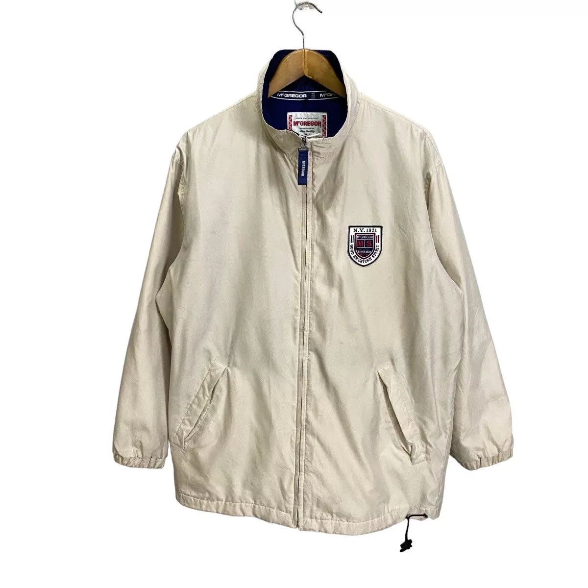 McGregor Light Jackets McGregor × Vintage McGREGOR VINTAGE BIG LOGO INSIDE LIGHT JACKET Brown Streetwear