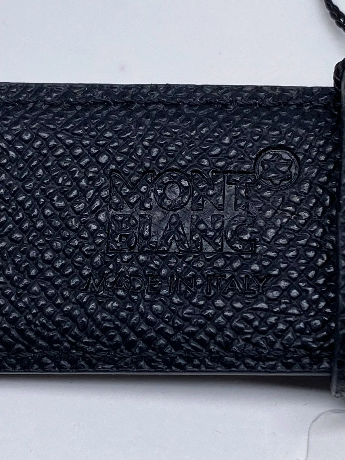 Montblanc Belts Montblanc Trapeze Adjustable & Reversible Leather Belt Gray