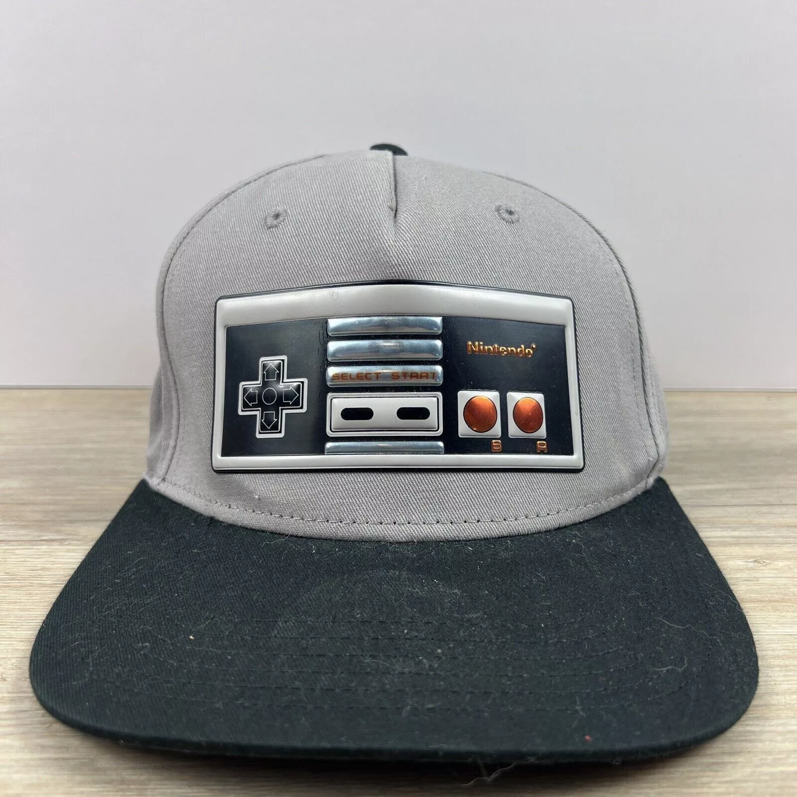 Nintendo Hats Nintendo Hat Nintendo Adjustable Hat Gray Adjustable Hat Adu