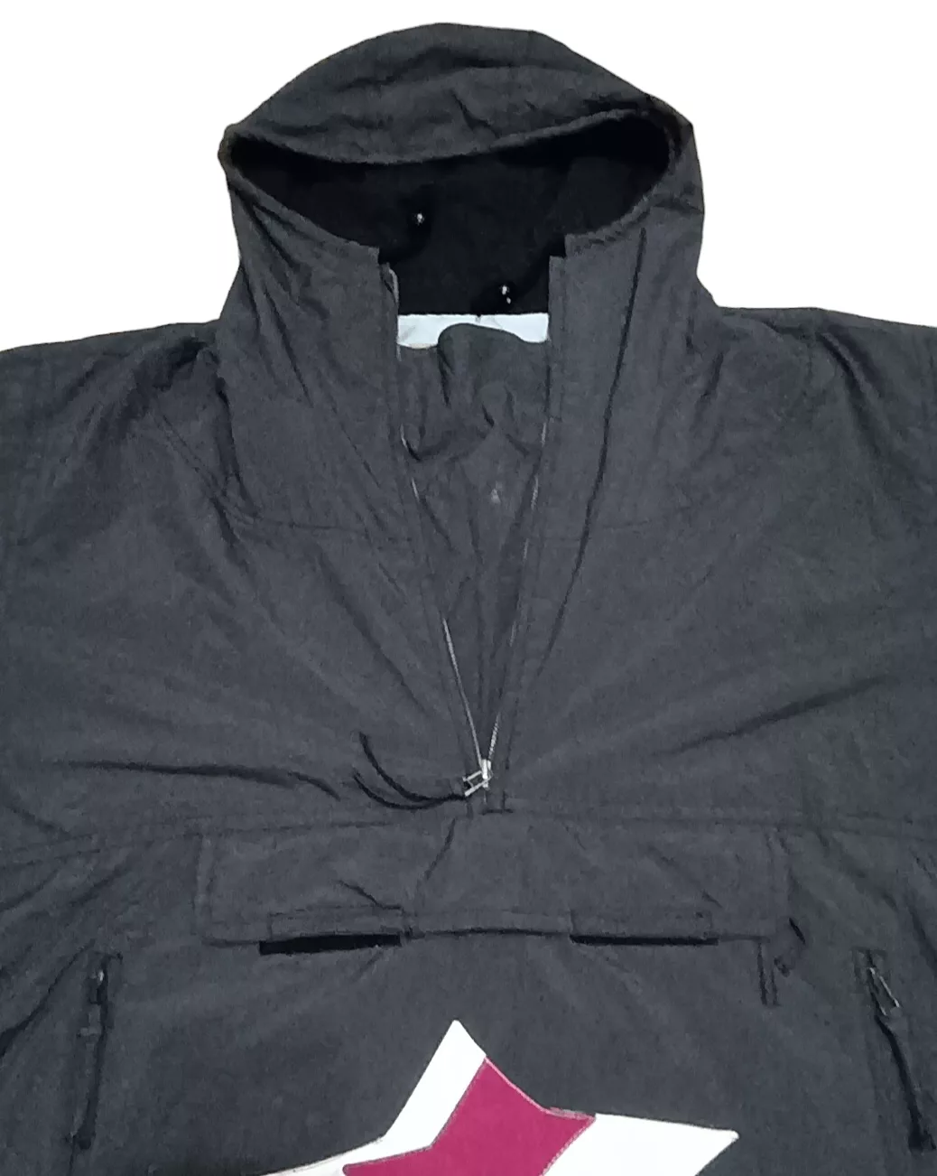 Designer Light Jackets Designer × Japanese Brand TONINI HALF ZIPPER MULTIPOCKET HOODED OUTDOOR JACKET Green Gorpcore