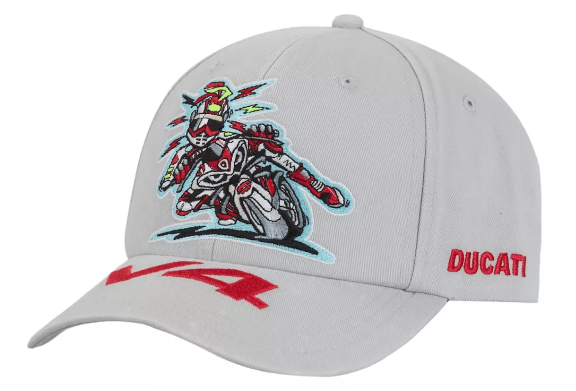 Supreme Hats Supreme Ducati 6-Panel Hat Grey Size Adjustable Gray