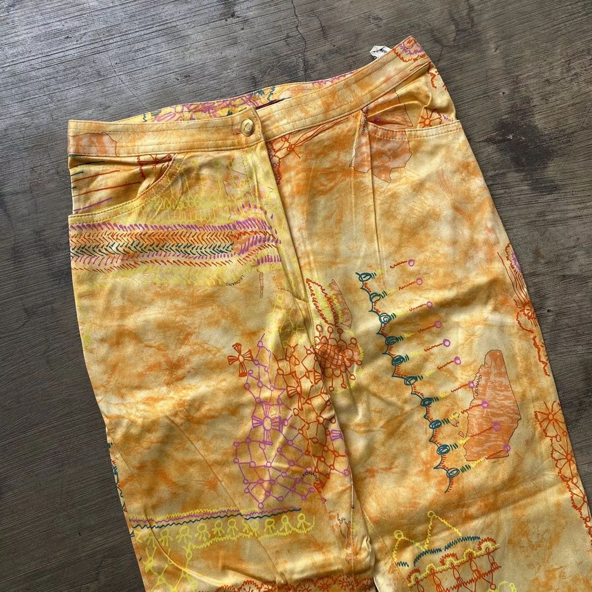 Leonard Paris Pants Leonard paris print pants Multi