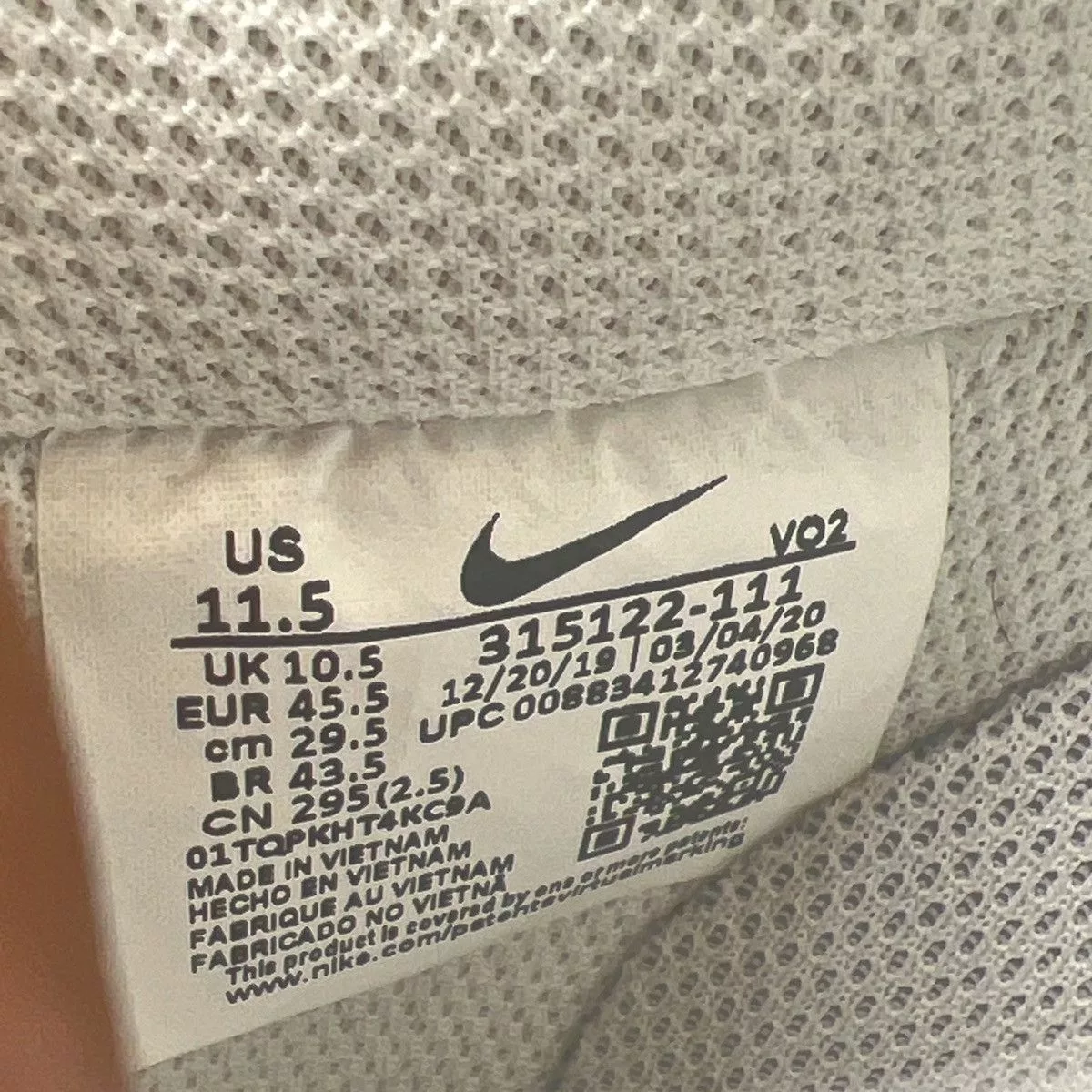 Nike Low Top Sneakers Nike Air Force 1 07 white