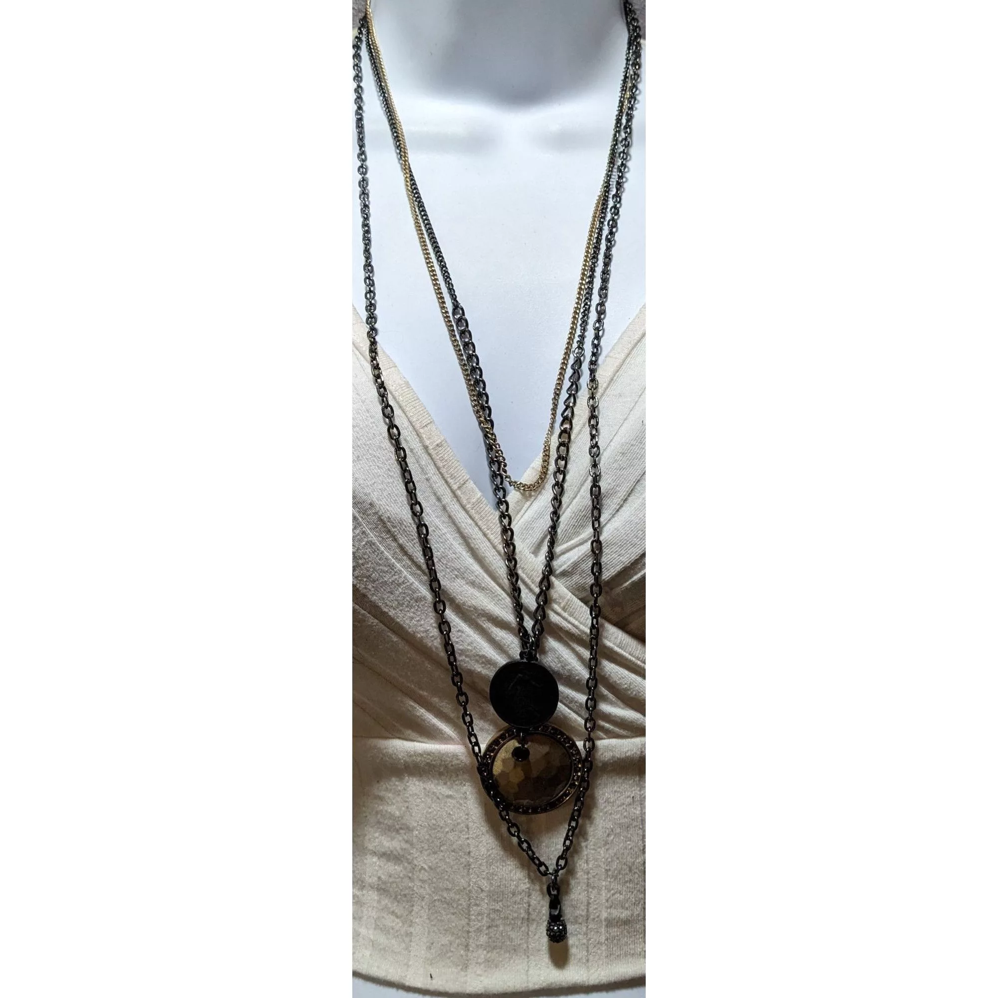 Other Necklaces Other Multilayer Medallion Necklace