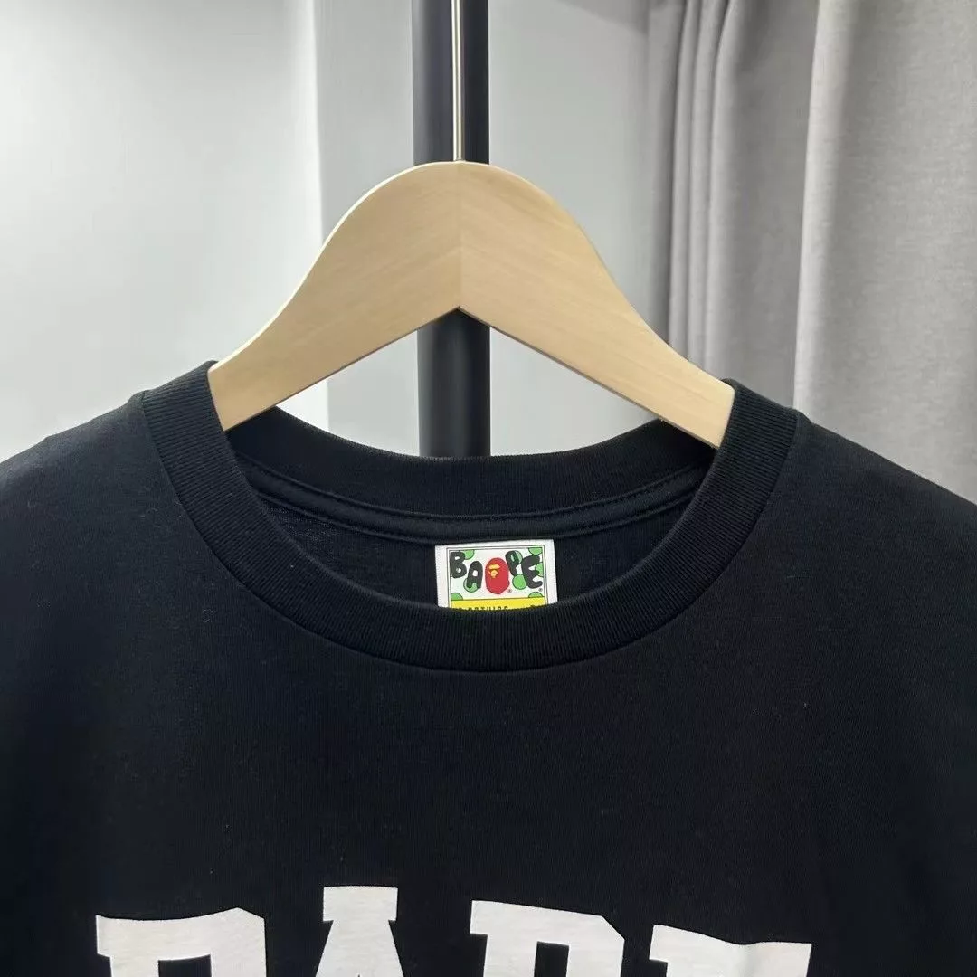 Bape Short Sleeve T Shirts BAPE LIMITED TEE Black