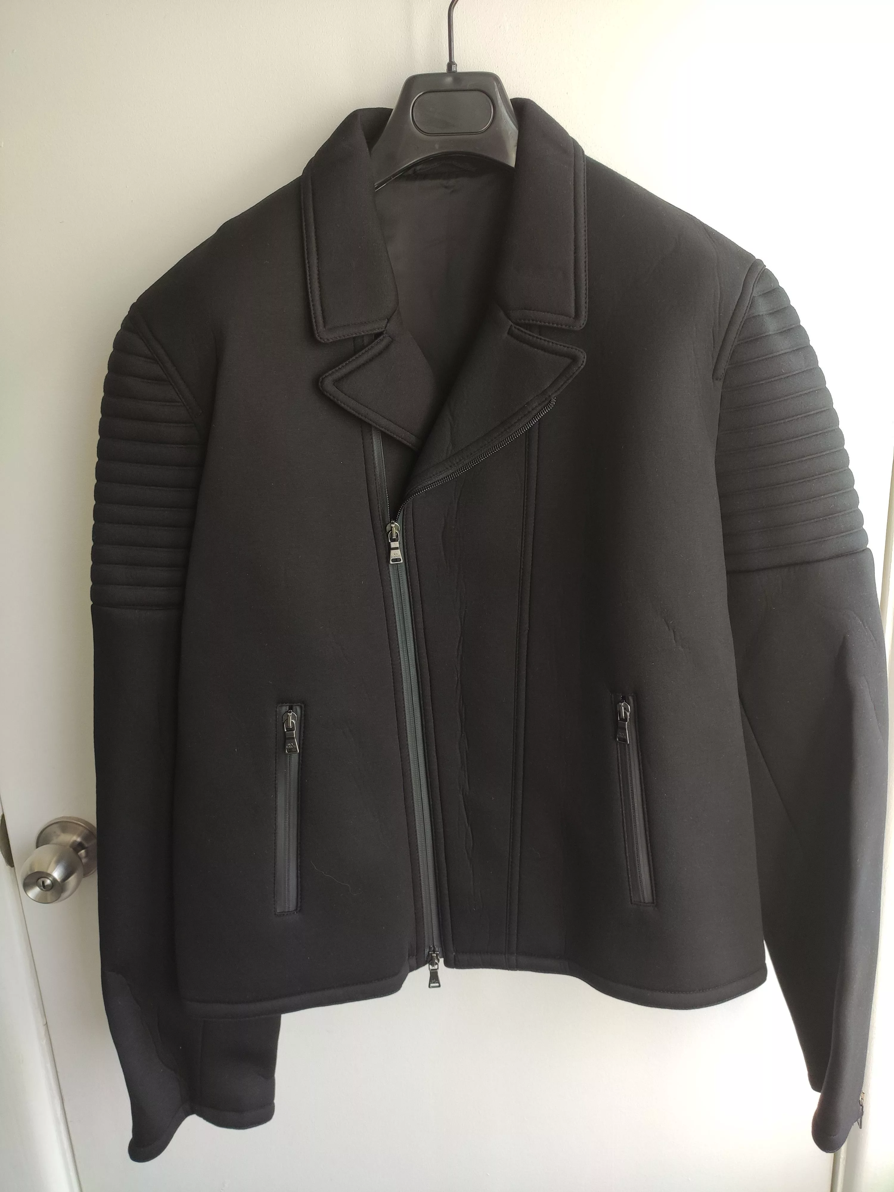 Neil Barrett Light Jackets NEIL BARRETT biker jacket XL BNWOT Black