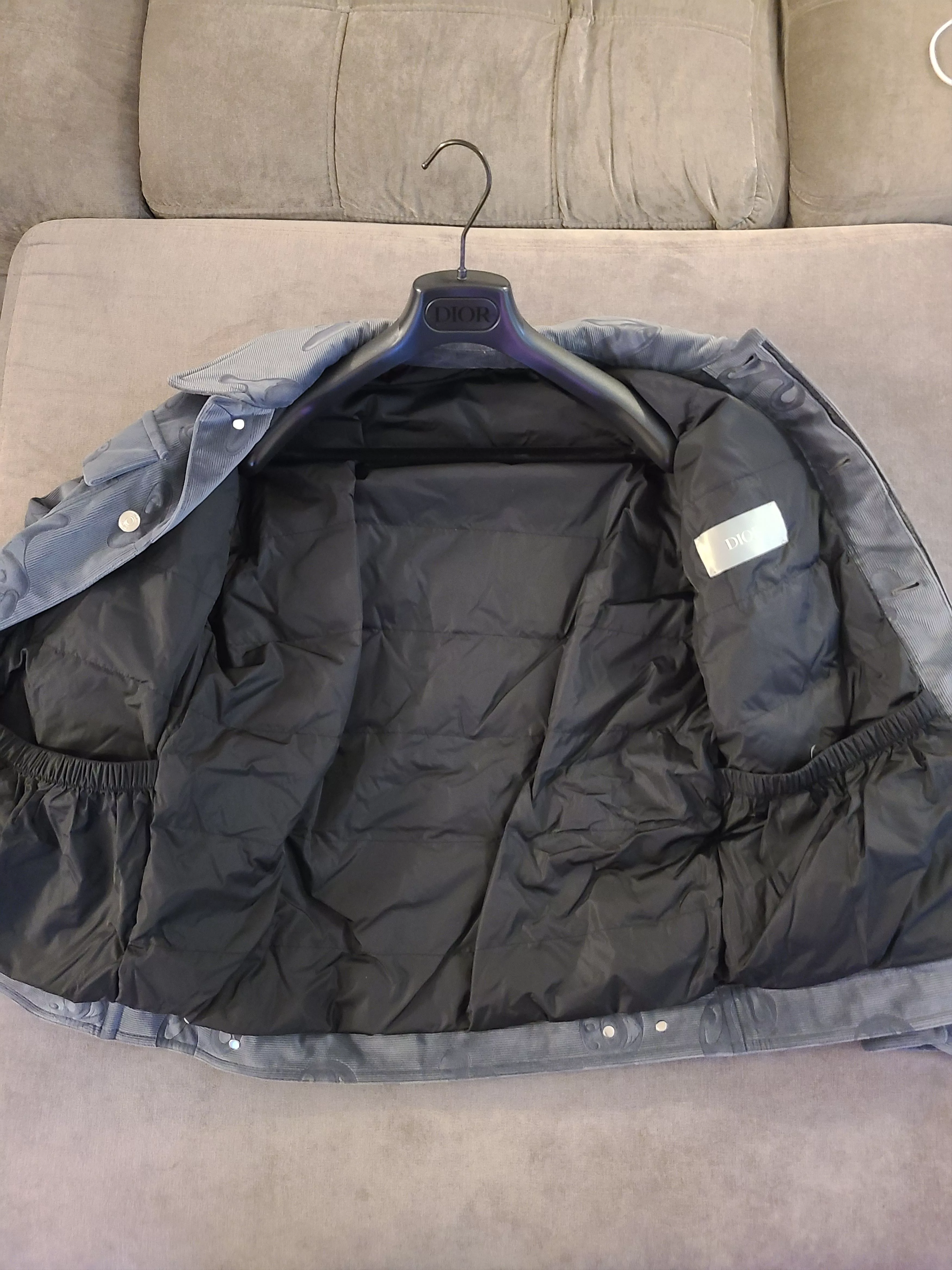 Dior Bombers Dior x Kenny Scarf Bomber Gray