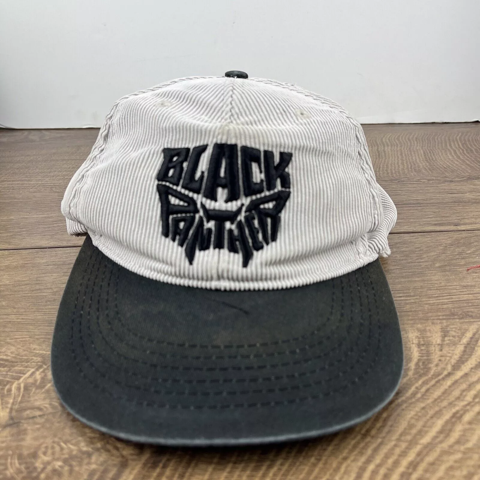 Other Hats Other Black Panther Hat Gray Hat Adjustable Adult Size Hat Gray Ca