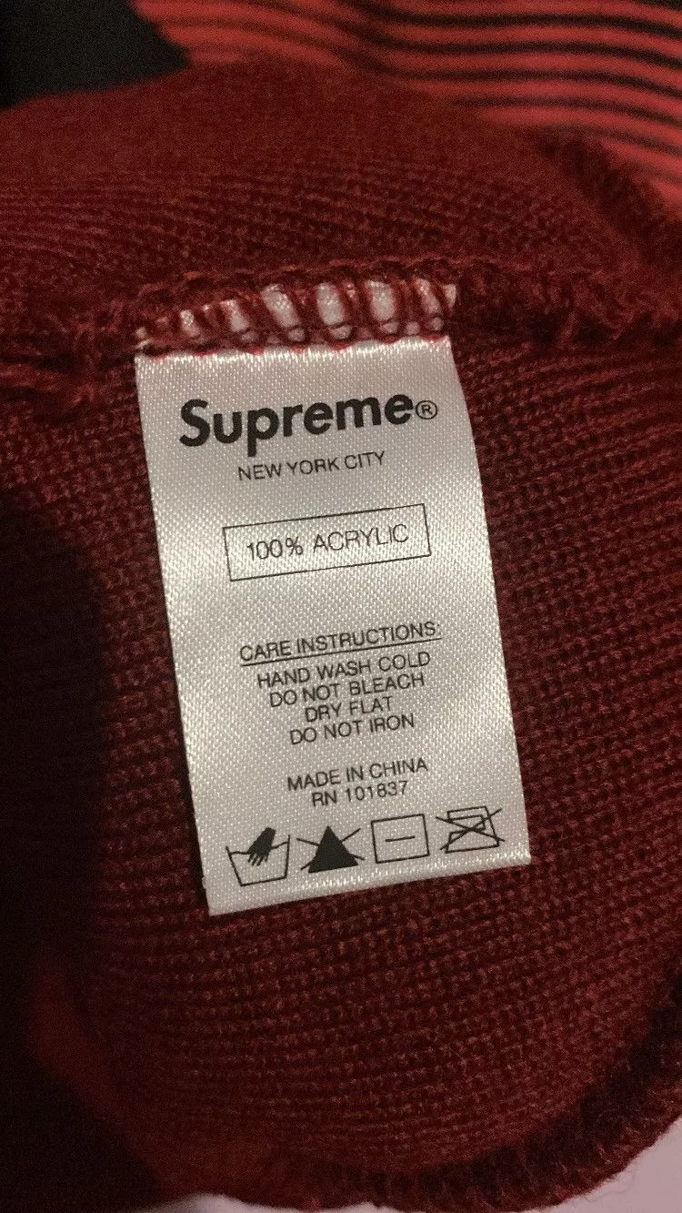Supreme Hats Supreme beanie Red