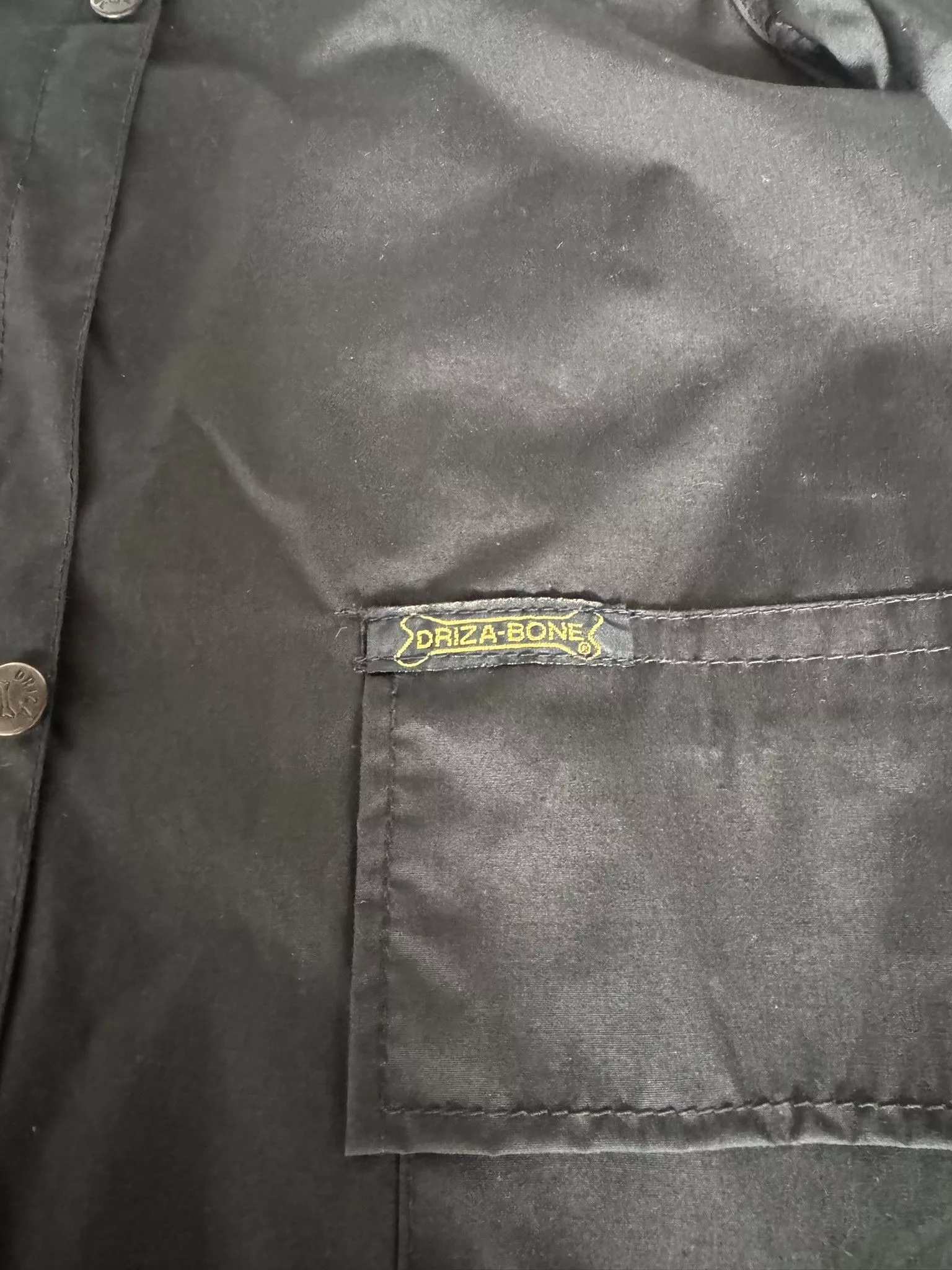 Designer Parkas Designer Australia Legend Driza Bone Riding Coat Raf Simons Black