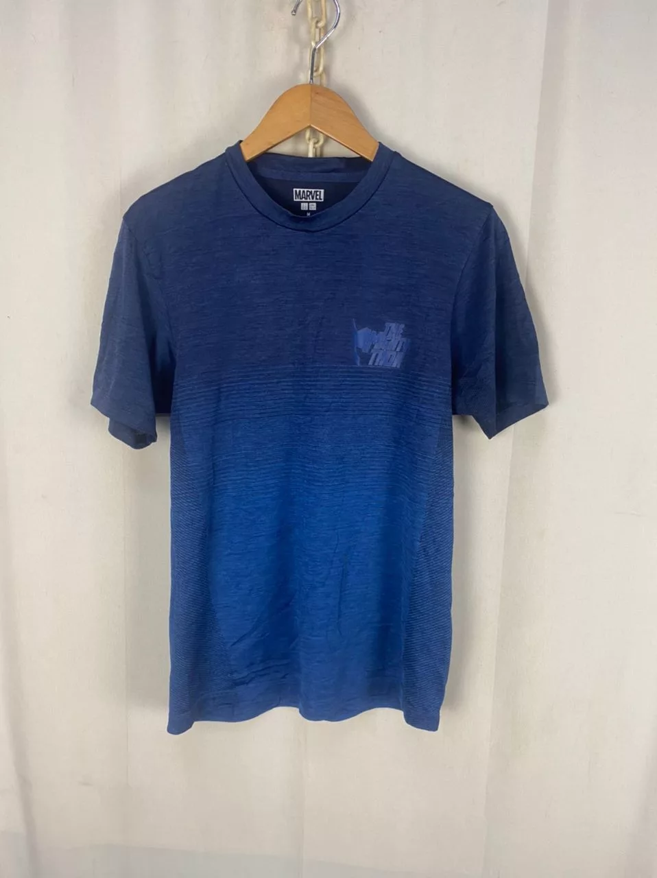 Marvel Comics Short Sleeve T Shirts Marvel Comics × Uniqlo Marvel x Uniqlo the mighty thor tshirt Blue Streetwear