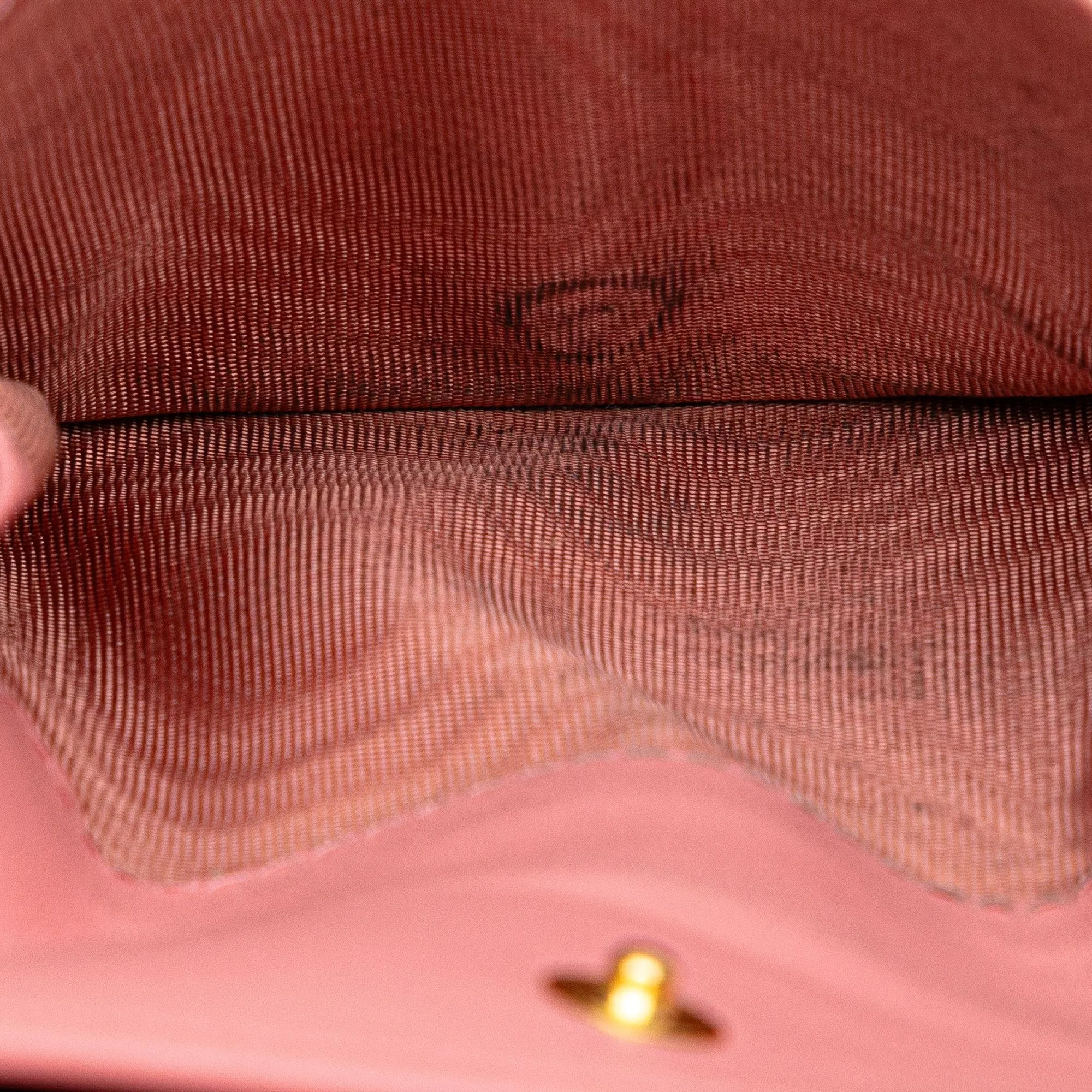 Prada Wallets Prada Vitello Move Compact Wallet Pink
