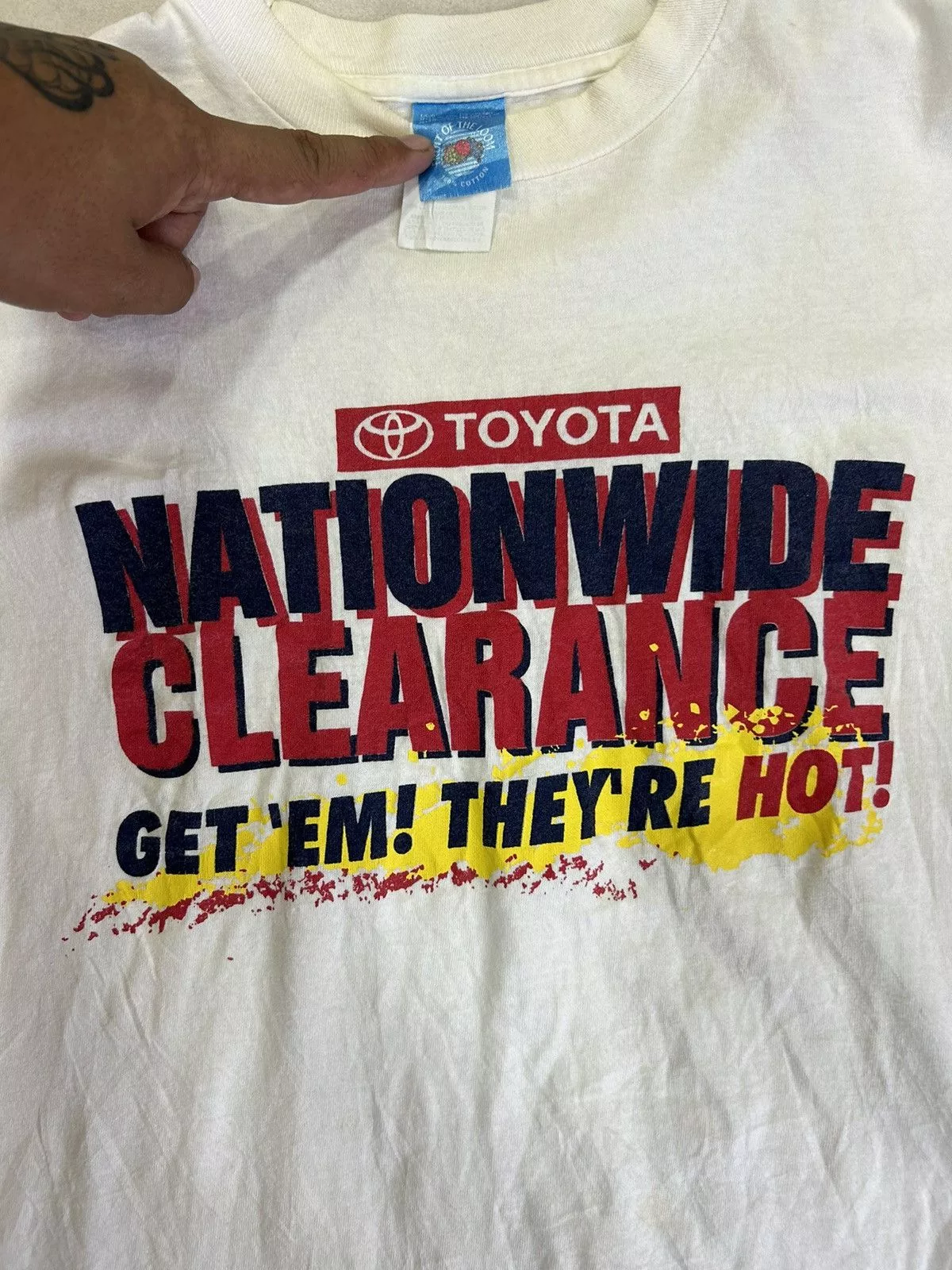 Other Shirts Button Ups Other Toyota White Vintage
