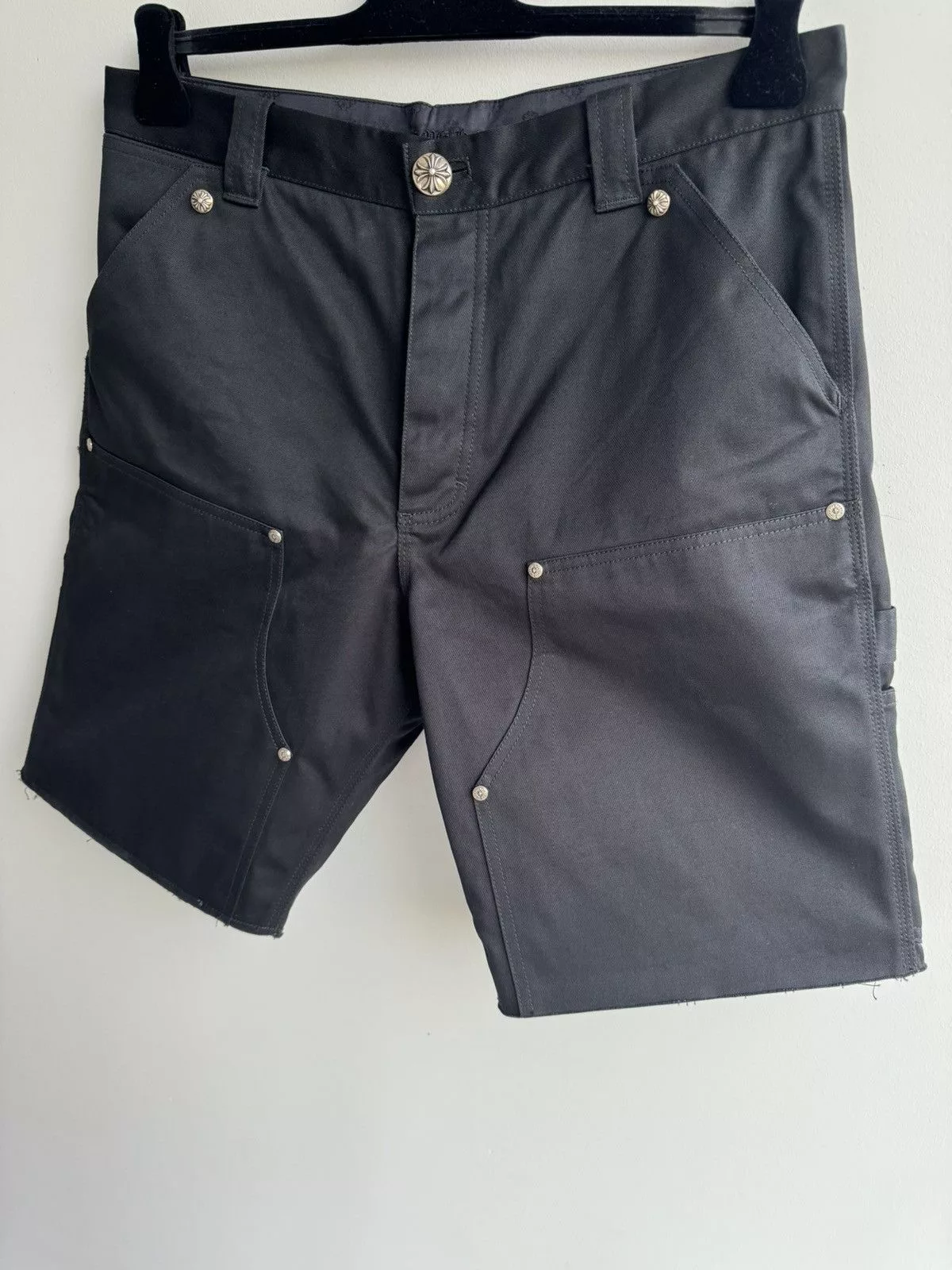Chrome Hearts Shorts CHROME HEARTS CARPENTER SHORTS Black