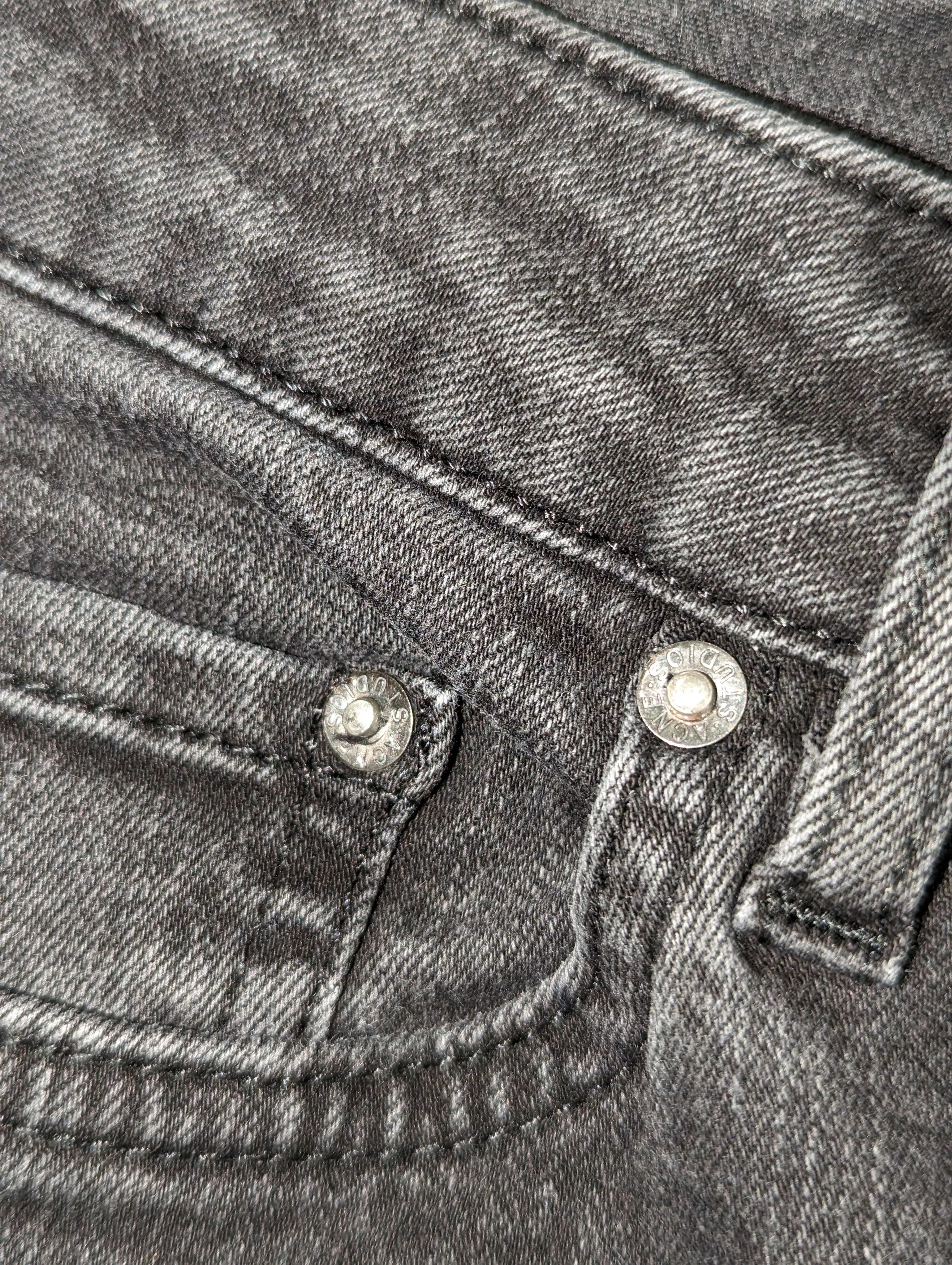 Acne Studios Denim Acne studios skin 5 used black jeans