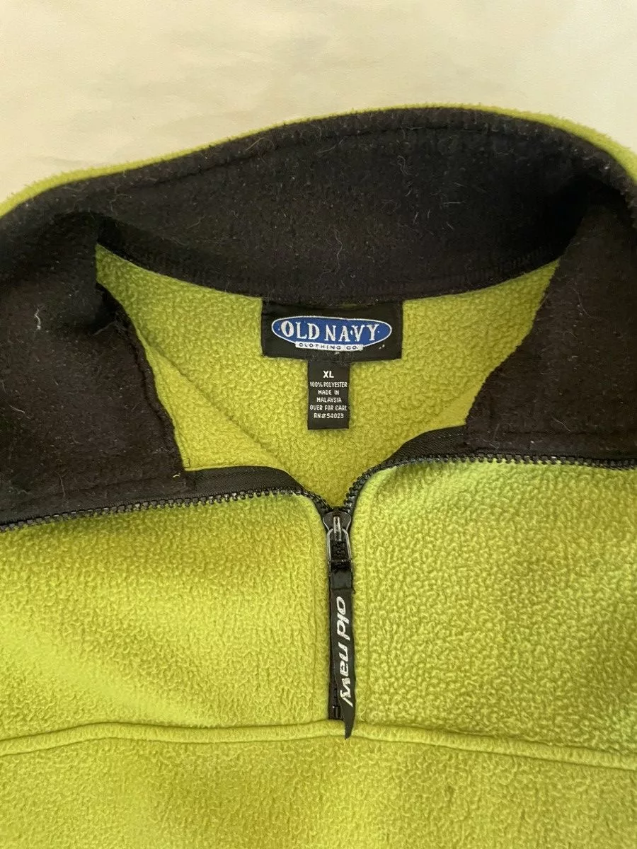 Old Navy Light Jackets Vintage Old Navy Fleece Green