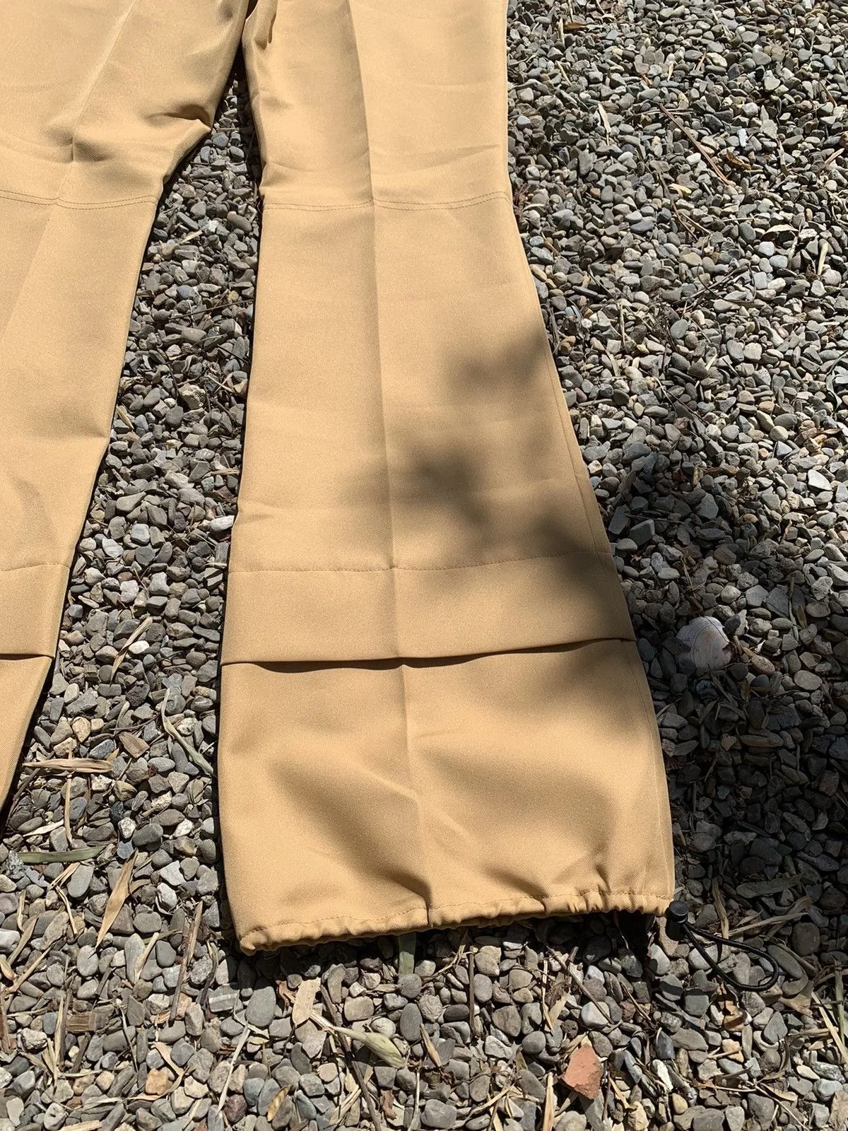 Marni Casual Pants [New] Marni Flared Synch Pants Brown