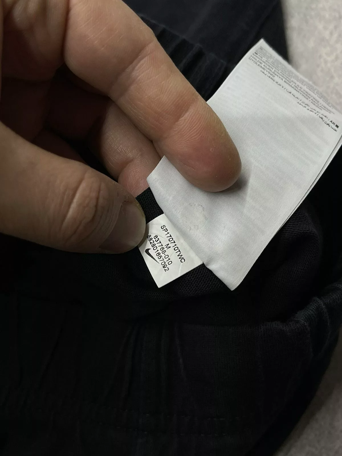 Nike Shorts Nike × Nike ACG Mens Nike Basic Black Shorts Drill TN ACG Size M Techwear Sportswear