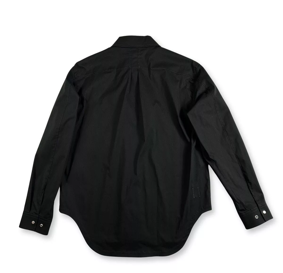 Stone Island Shadow Project Shirts Button Ups Stone island shadow project twill overshirt Black