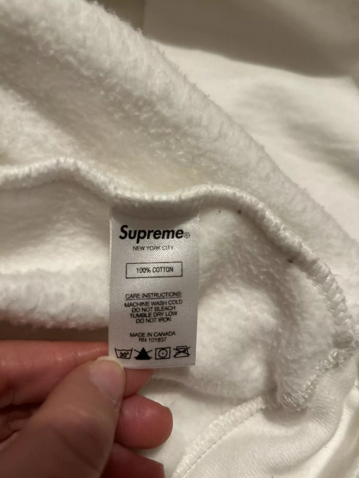 Supreme Sweatshirts Hoodies Supreme sweatshirt White