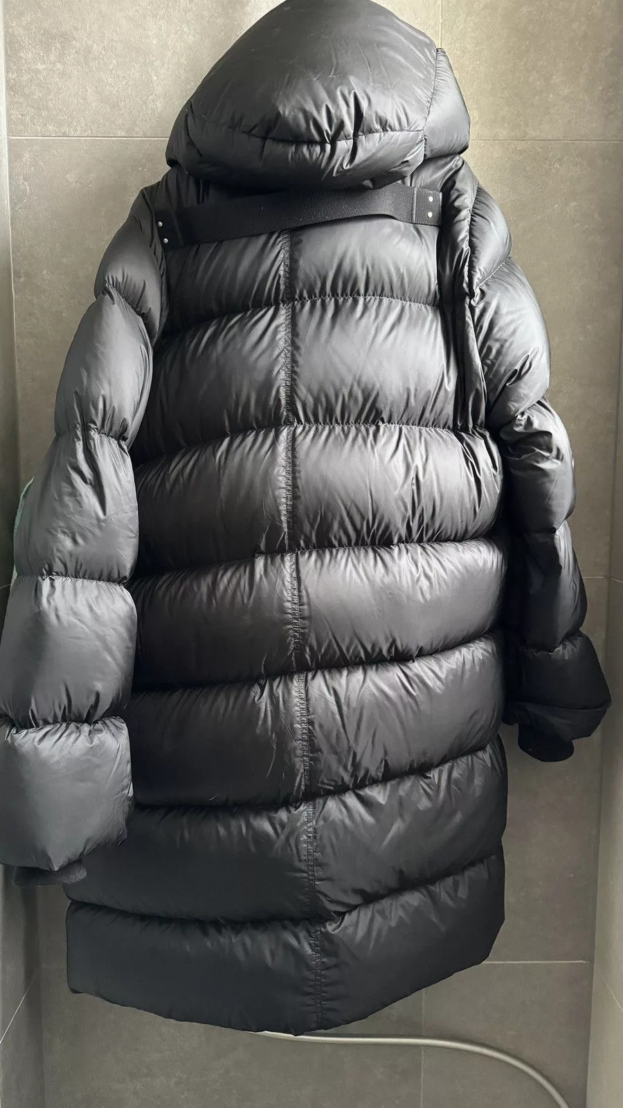 Rick Owens Heavy Coats Rick Owens Puffer Coat Black