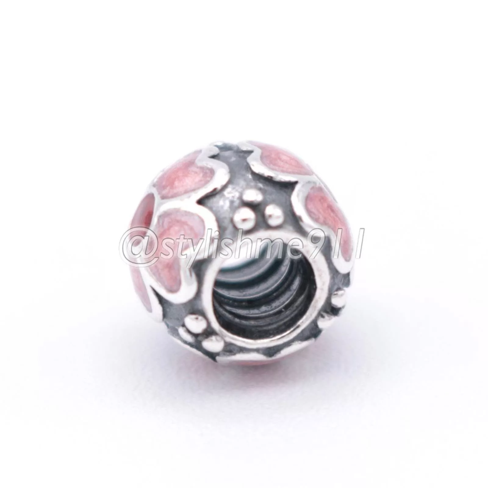 pandora Bracelets Authentic PANDORA Red Daisy Charm - 790433ER