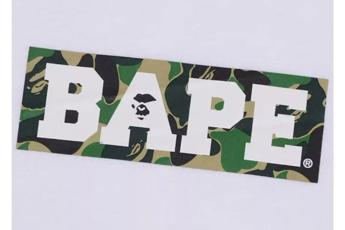 Bape Short Sleeve T Shirts BAPE Summer Pack Logo Tee (SS23) White
