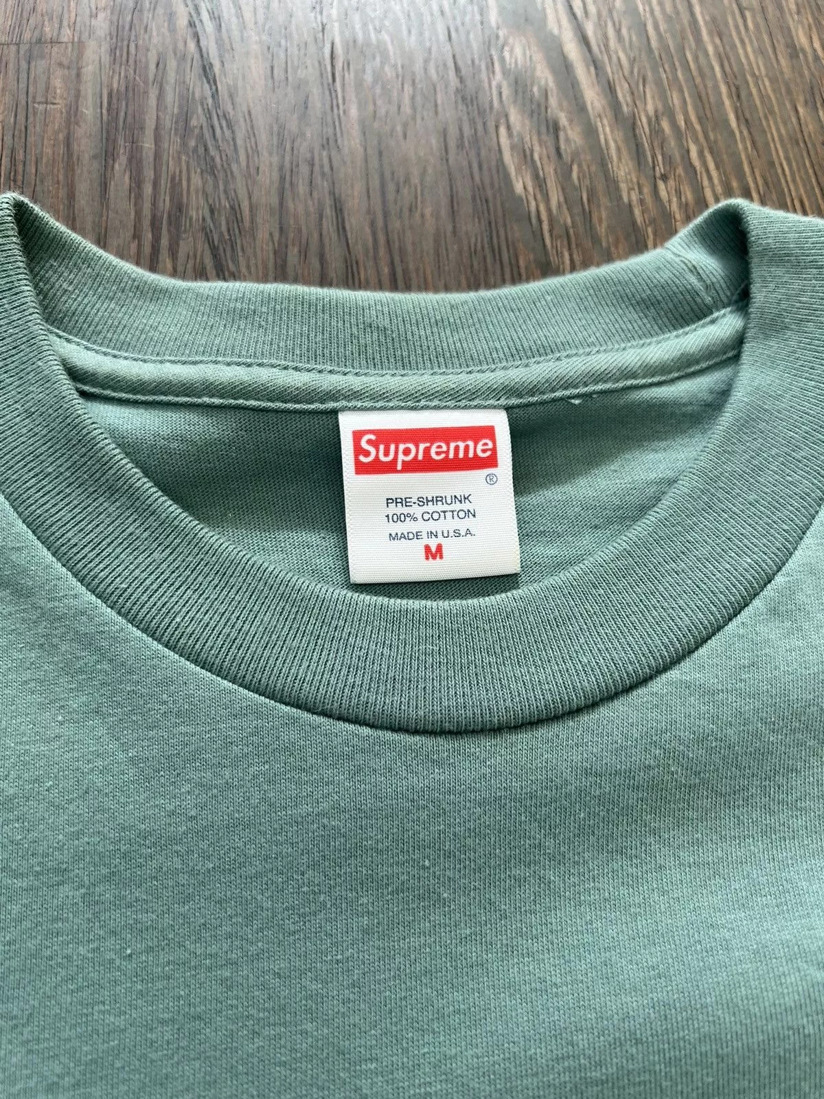 Supreme Short Sleeve T Shirts Supreme Pillows Tee Blue