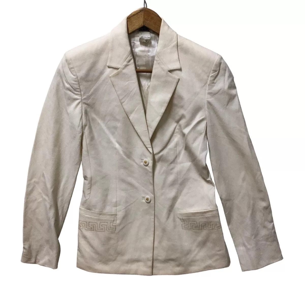 Versace Blazers Gianni versace couture embroidered jacket White