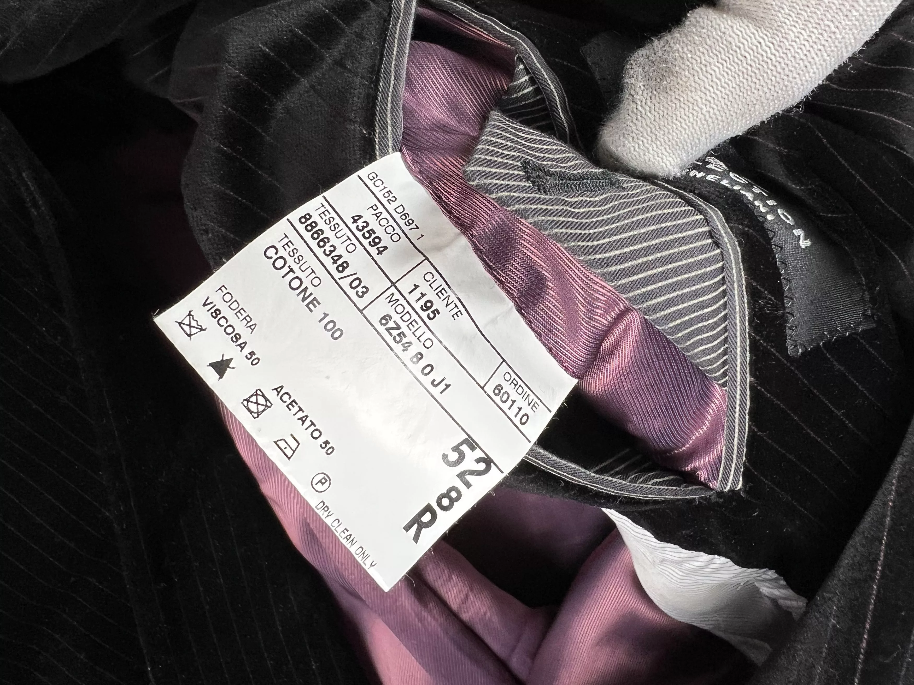 Corneliani Blazers Corneliani Blazer Suit 52 R Black