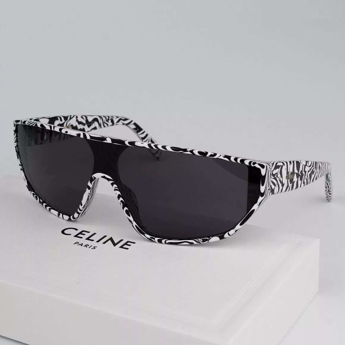Celine Sunglasses NEW Celine CL40195I 04A Shield Mask Unisex Sunglasses Multi