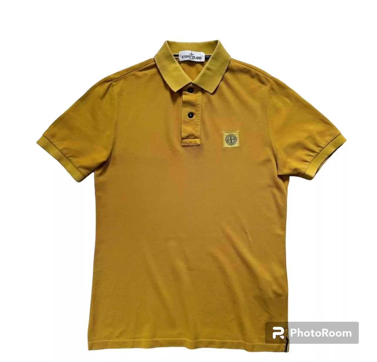 Stone Island Polos Stone Island Polo Slim Fit Yellow