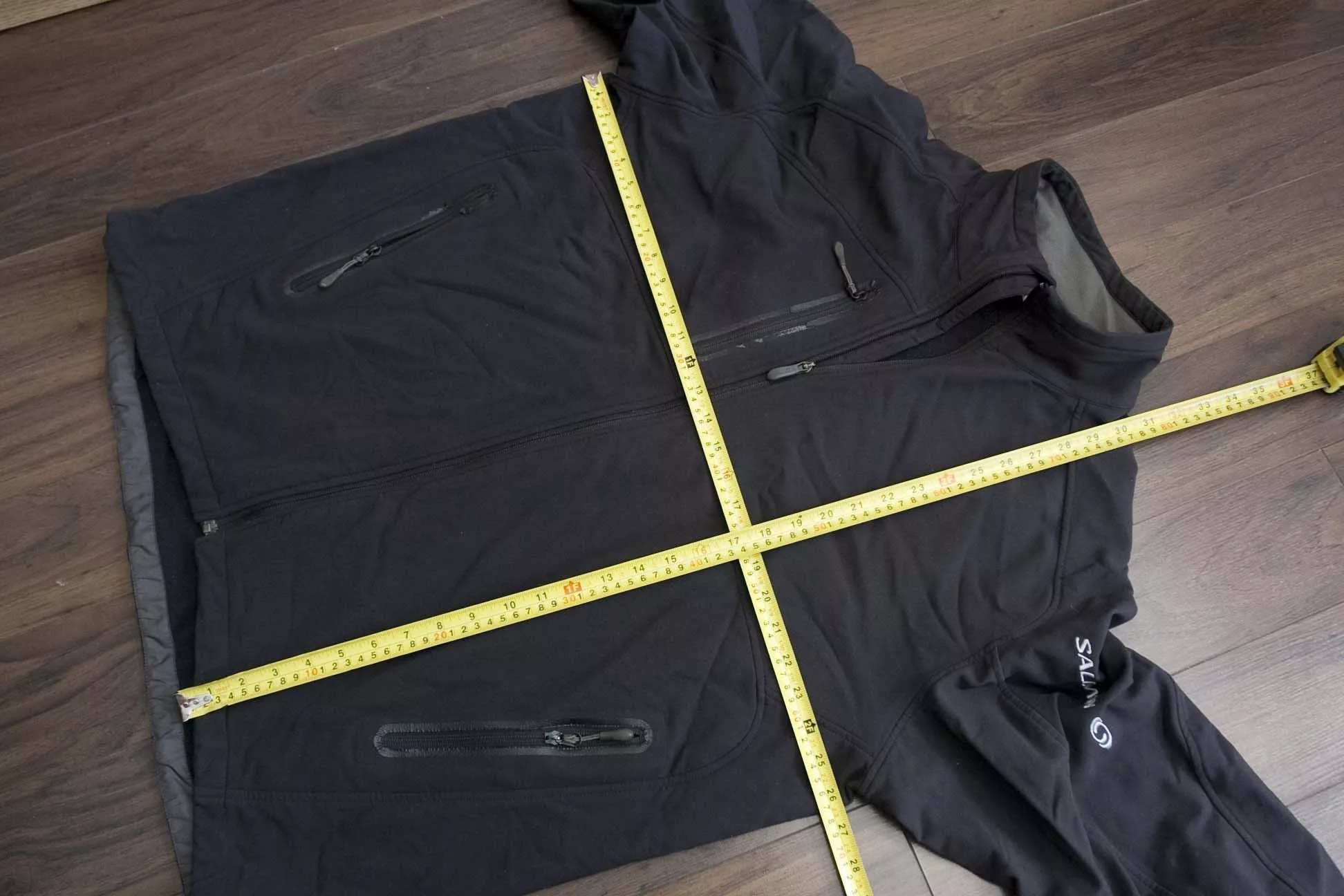Salomon Light Jackets Salomon Jacket Full Zip Dark Gray Size XXL