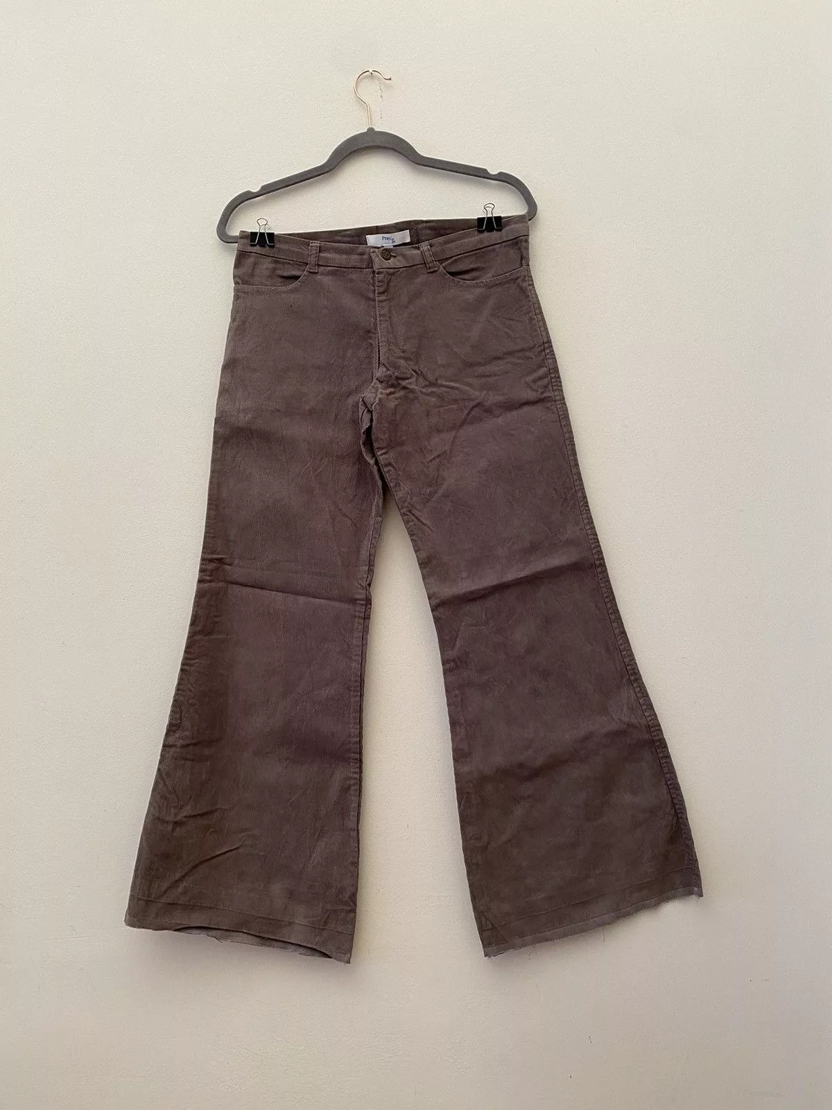 Praying Pants PRAYING brown ribbed pants
