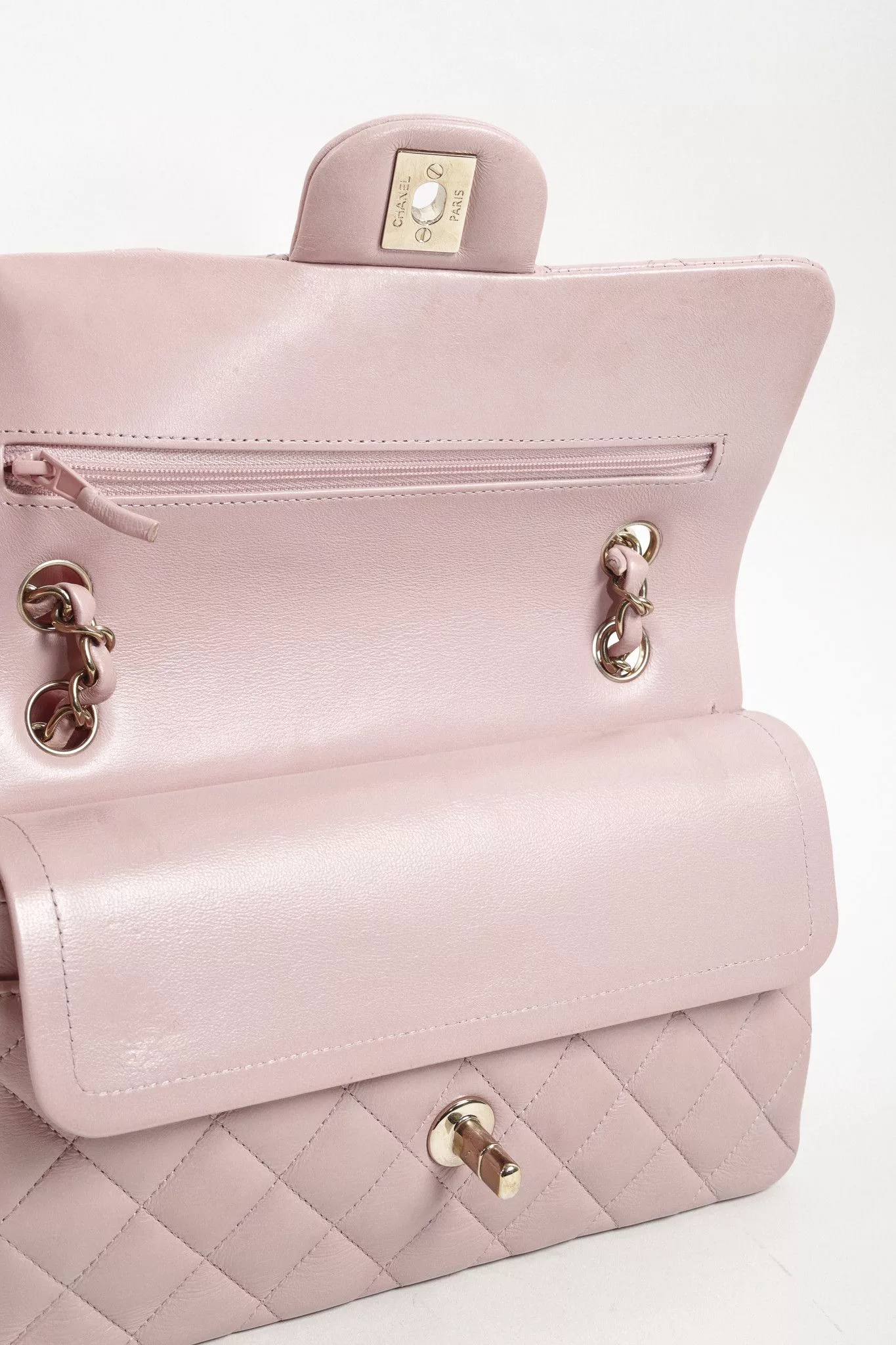 Chanel Shoulder Bags Chanel CC Mini Rectangle Flap Bag Pink