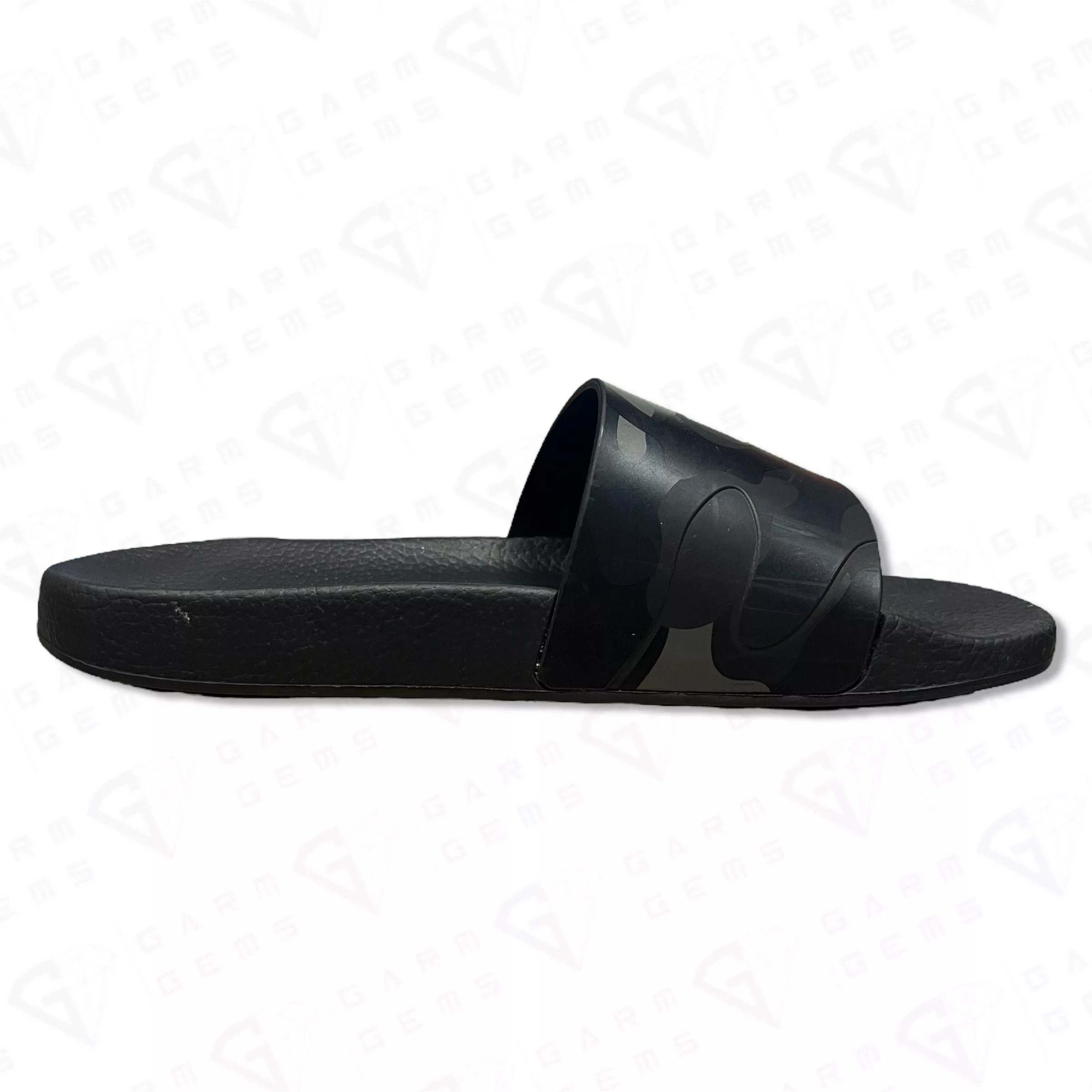 Valentino Slip Ons Valentino Camo Sliders Black