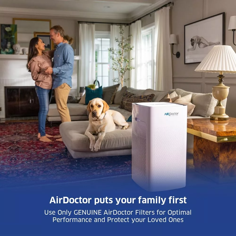 AIRDOCTOR AD5000 / AD5500 Genuine Filter Replacement - One Year Combo Pack Includes: Two (2) UltraHEPA Filters & Four (4) Premium Carbon/VOC Filters