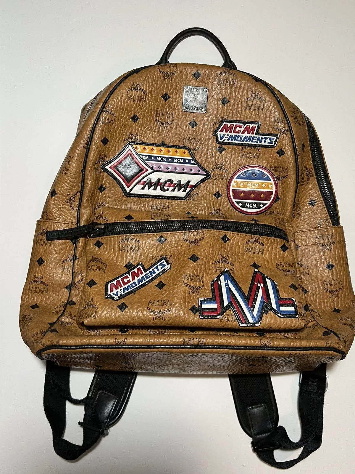 MCM Bags Luggage MCM Patch Backpack (M) Brown