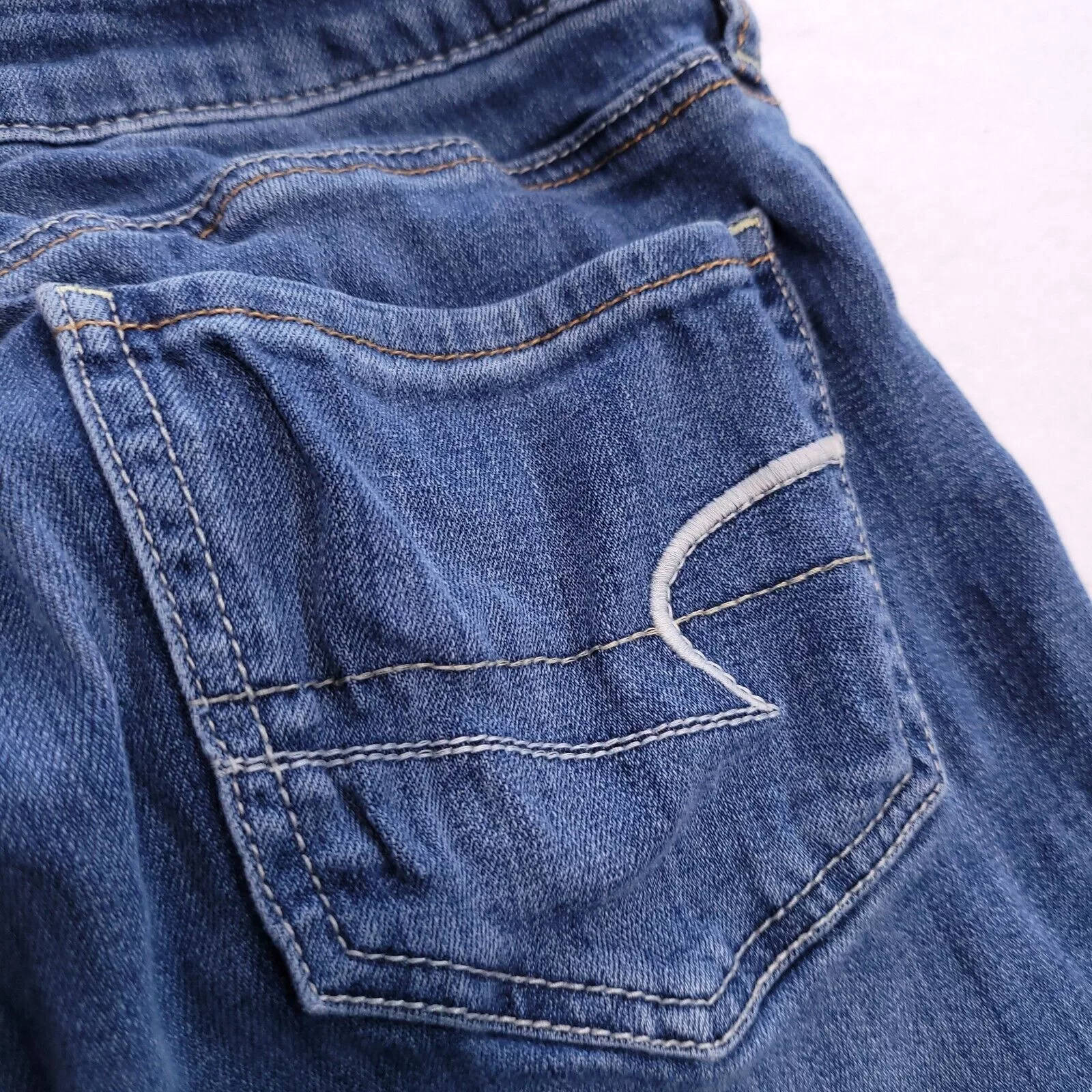 American Eagle Outfitters Jeans American Eagle Outfitters American Eagle Stretch Jegging Denim Jeans Women Size 6 Blue
