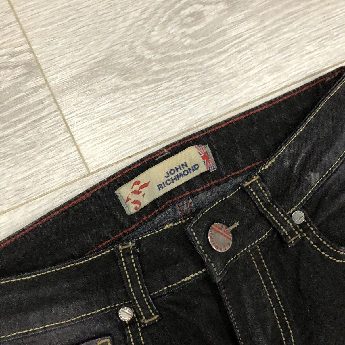 John Richmond Denim Jeans Bootcut Black