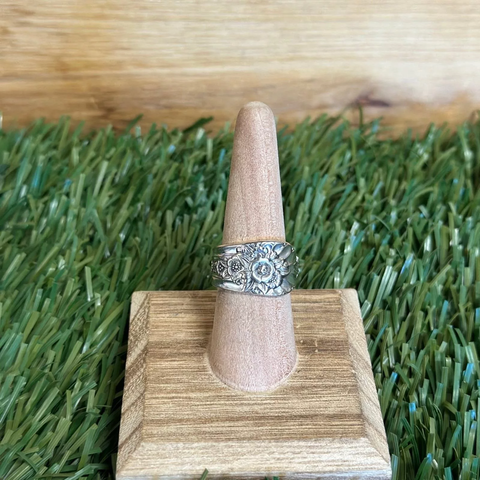 Handmade Rings Handmade Ring size 8.5 Silver
