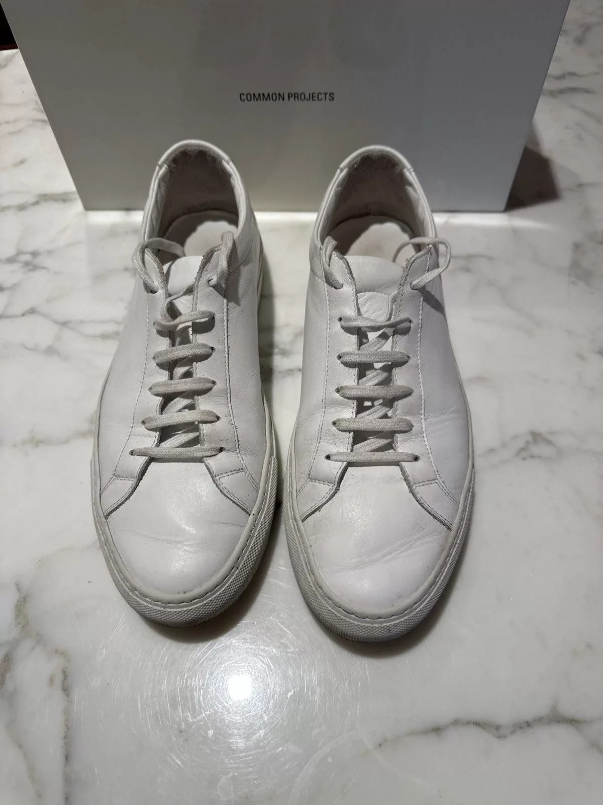 Common Projects Low Top Sneakers Common Projects Original Achilles Low White